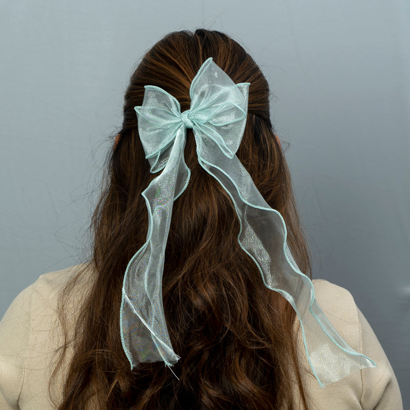 Shiny pretty bow Hair Pin - UBK2339