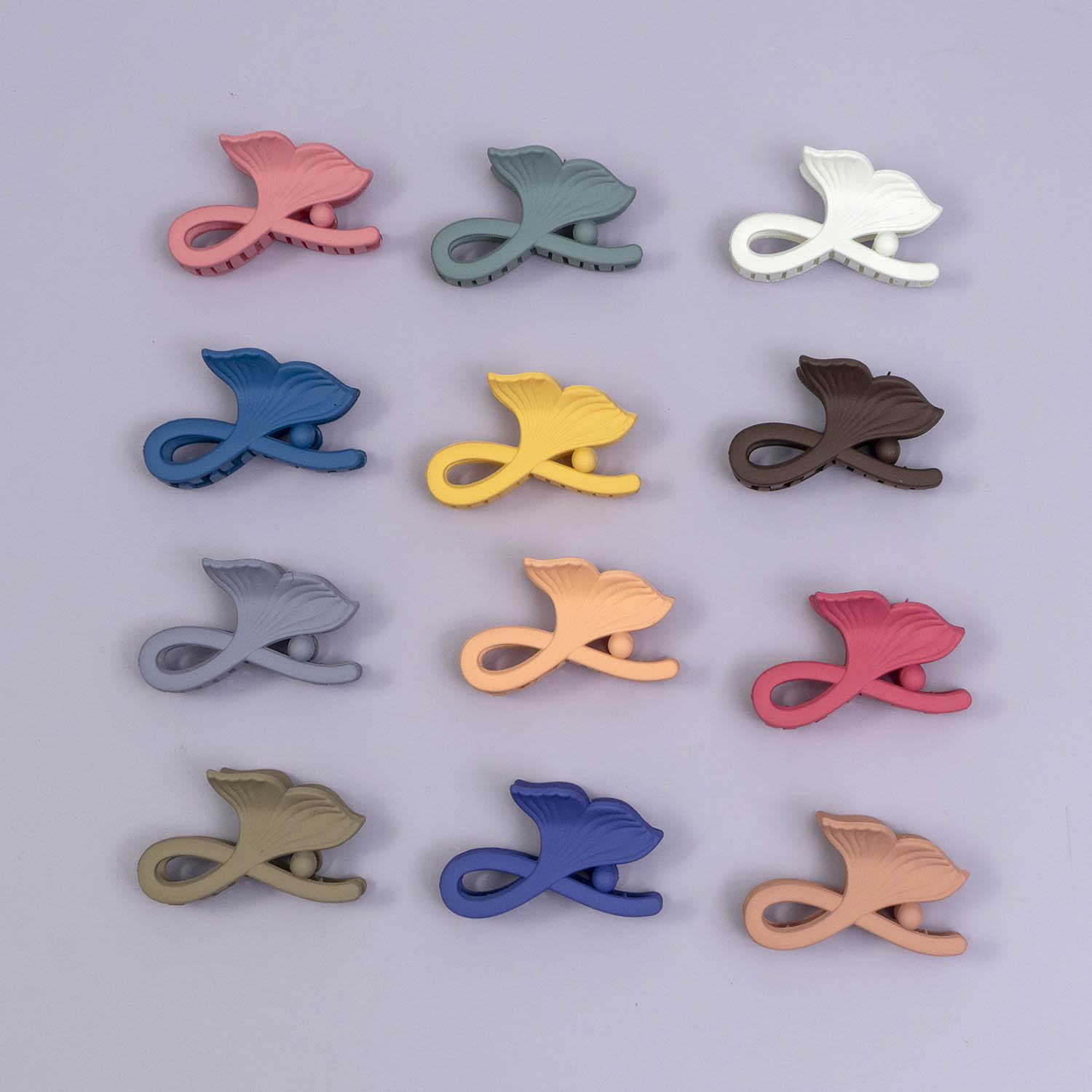 Matt hair claw (Pack of 3) - UBK2719