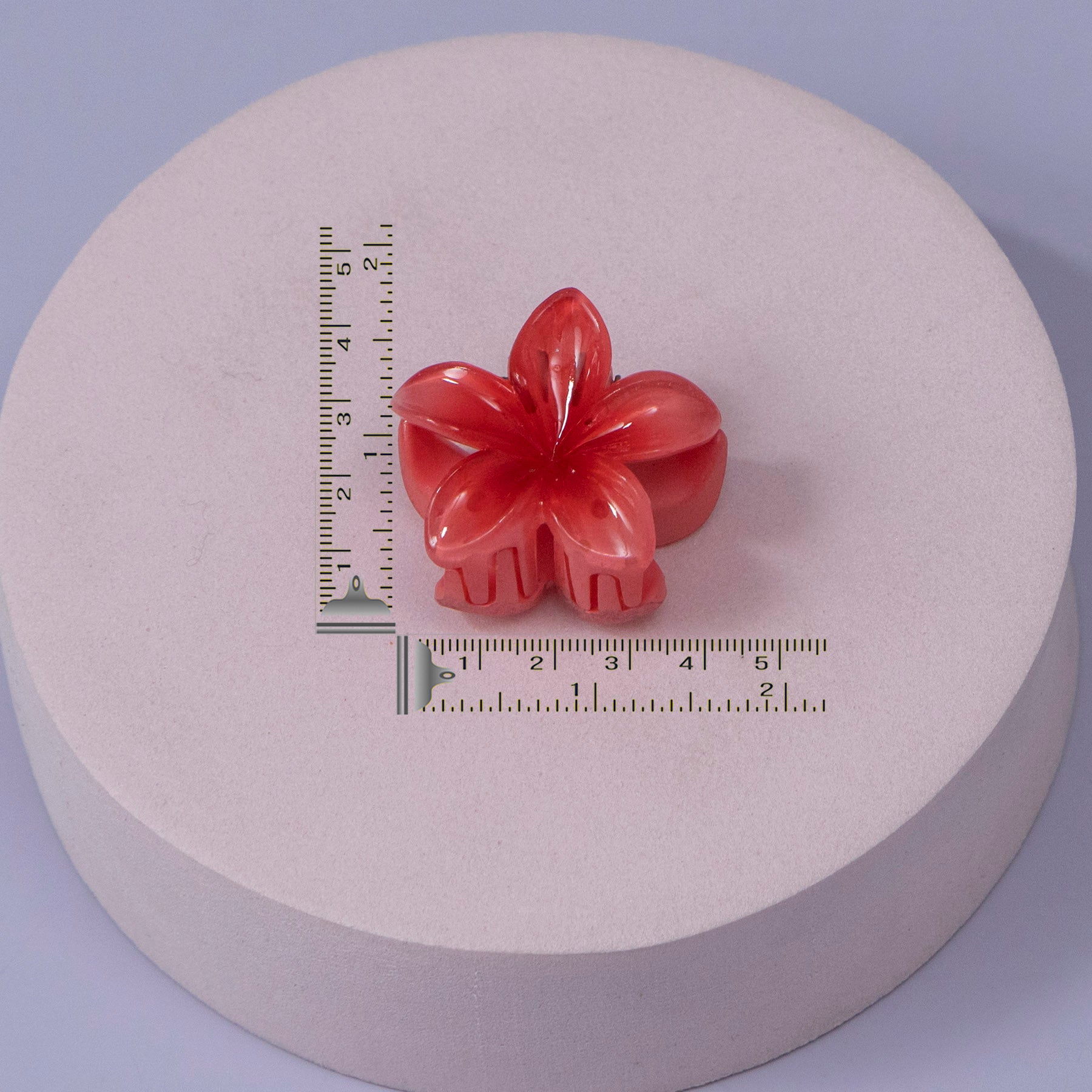 Mini Glossy Flower Hair Claw Set – UBK3329