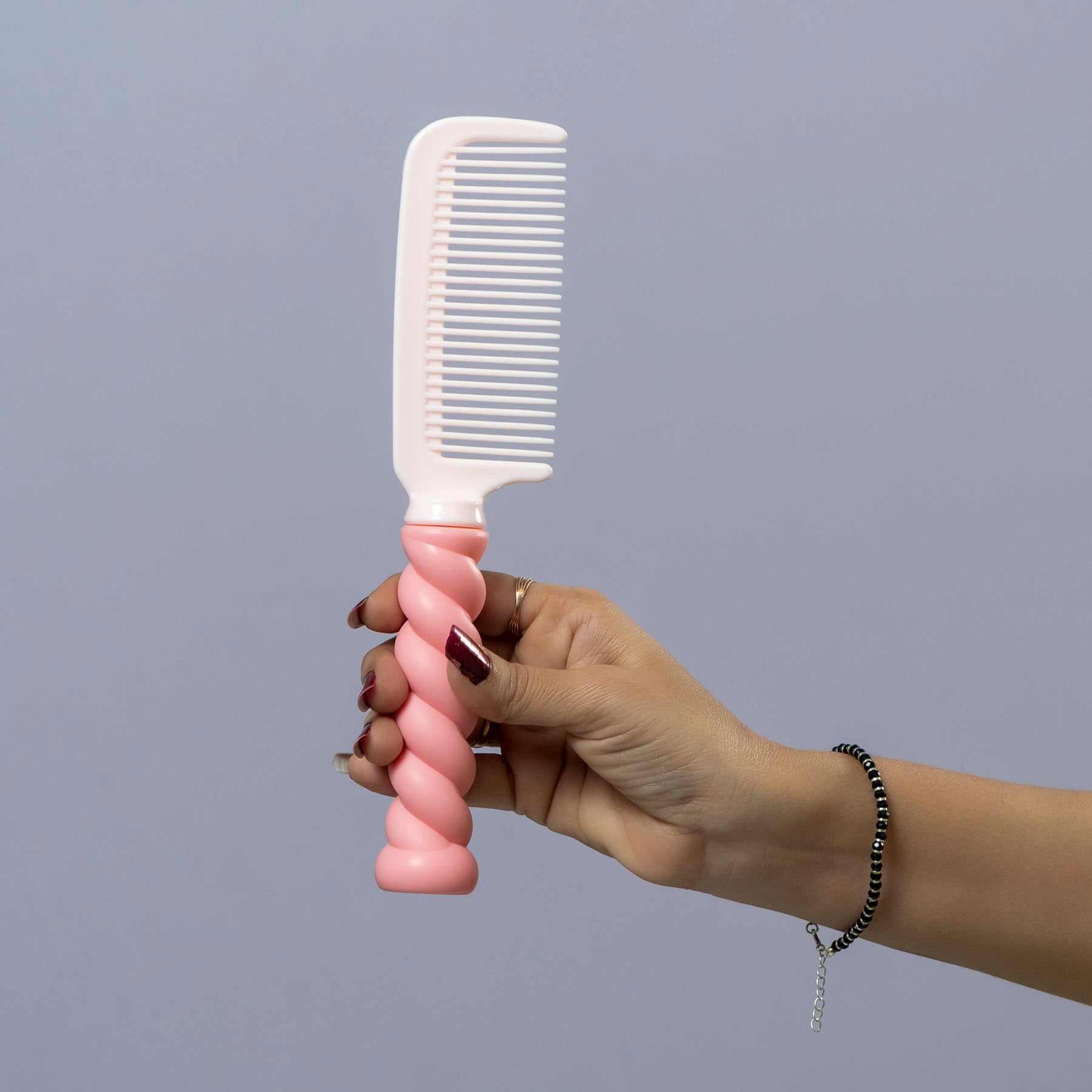 Pastel Twisted Handle Hair Comb – UBK3629