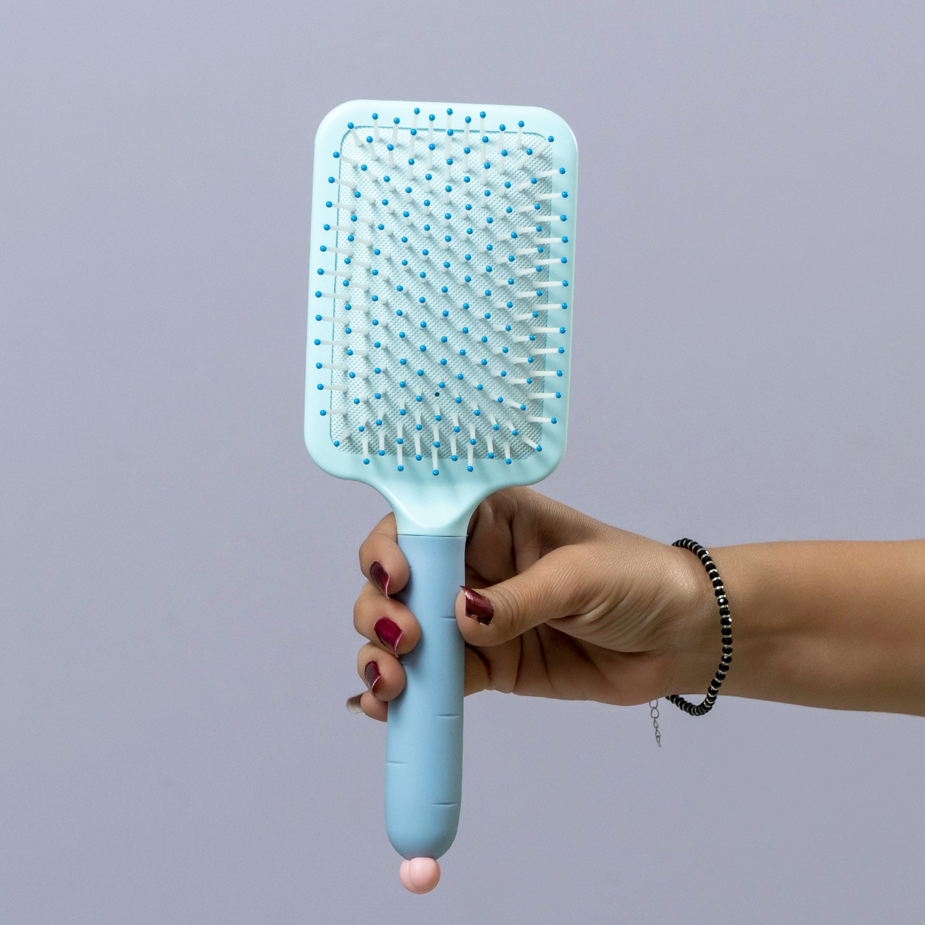 Pastel Paddle Hair Brush with Soft Grip Handle – UBK3630