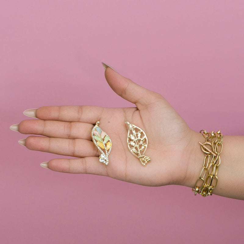 Zaya Stone Brooch  - UBK2955