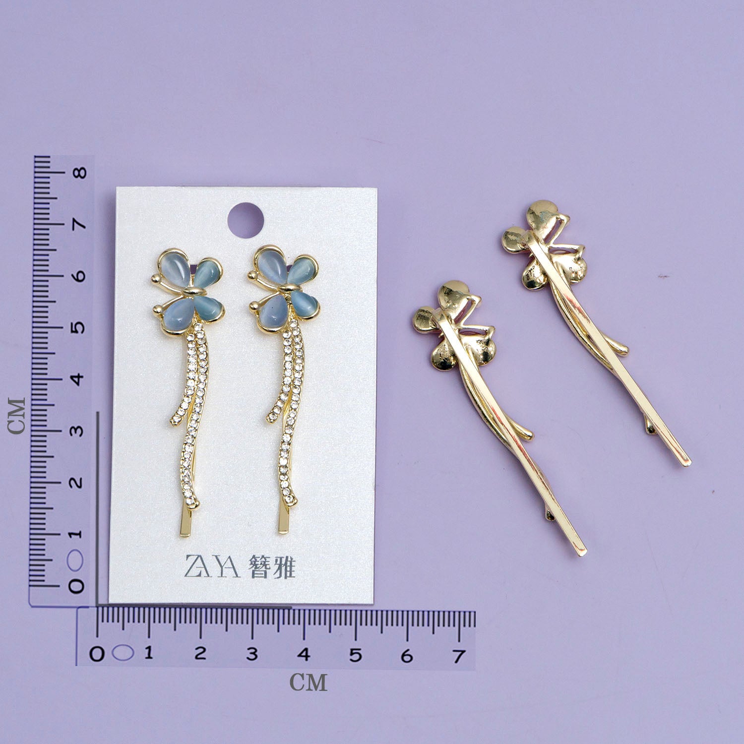 Zaya Stone Hair Pins  - UBK2957