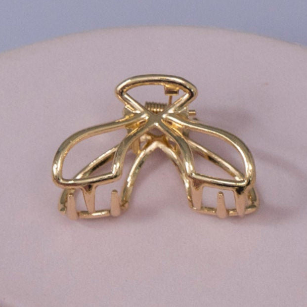 Golden Metal Hair Claw Set – UBK3330