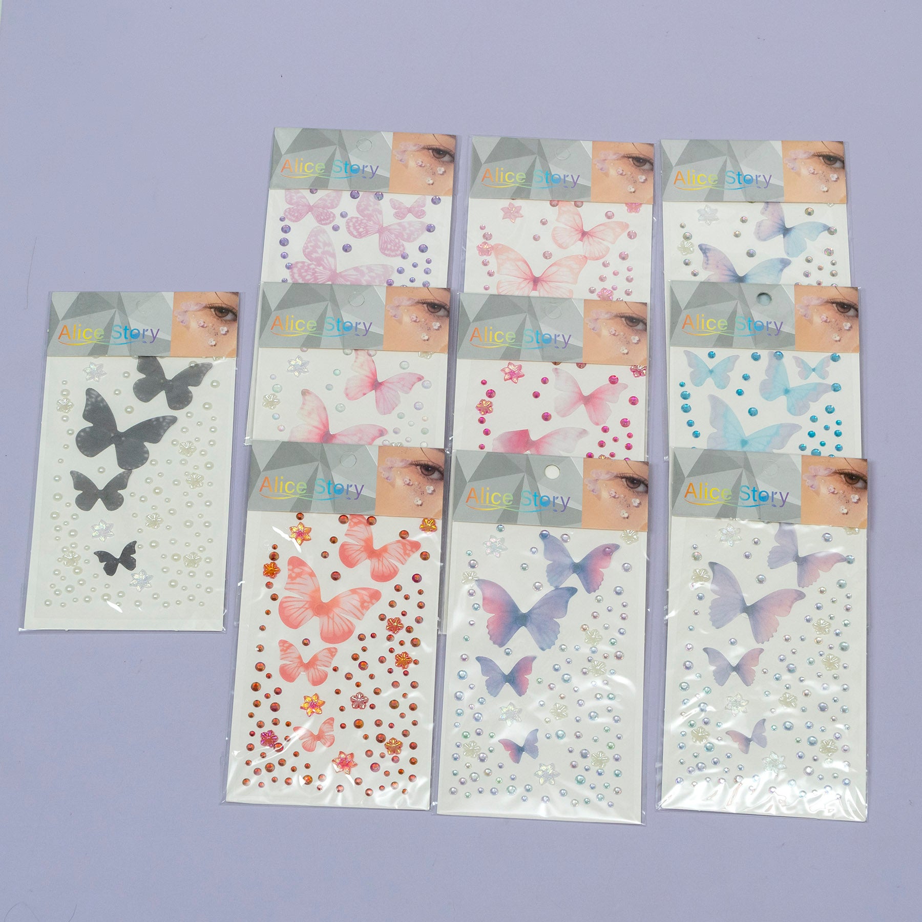 Cute Butterfly Nail Sticker Sheet – DIY Nail Art - UBK3635 - 🔥 50% OFF!