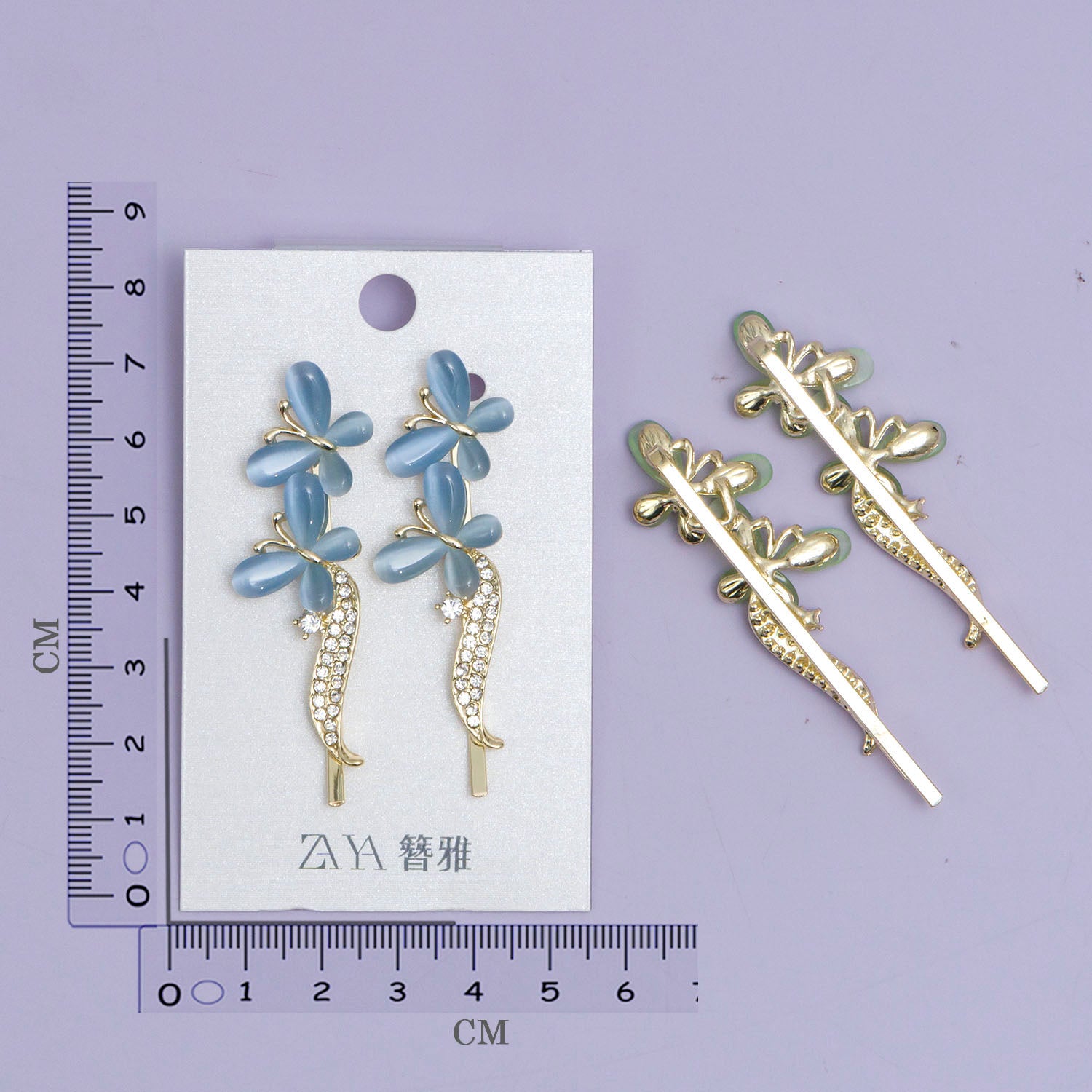 Zaya Stone Hair Pins  - UBK2958