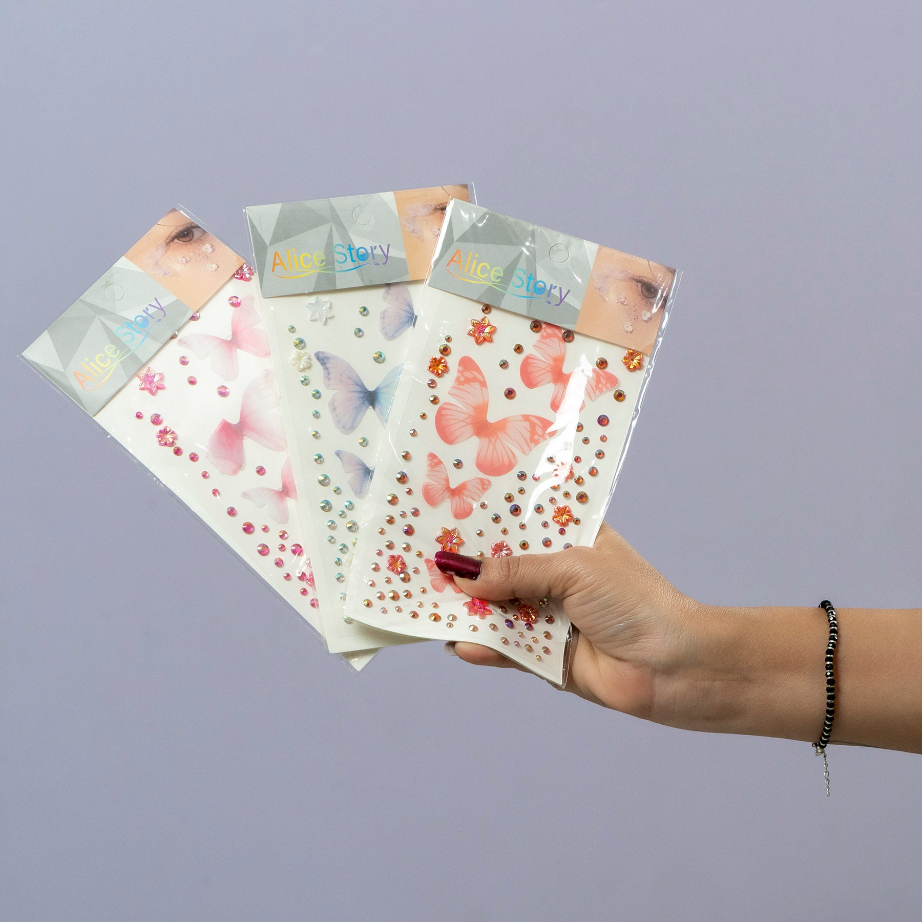 Cute Butterfly Nail Sticker Sheet – DIY Nail Art - UBK3635 - 🔥 50% OFF!