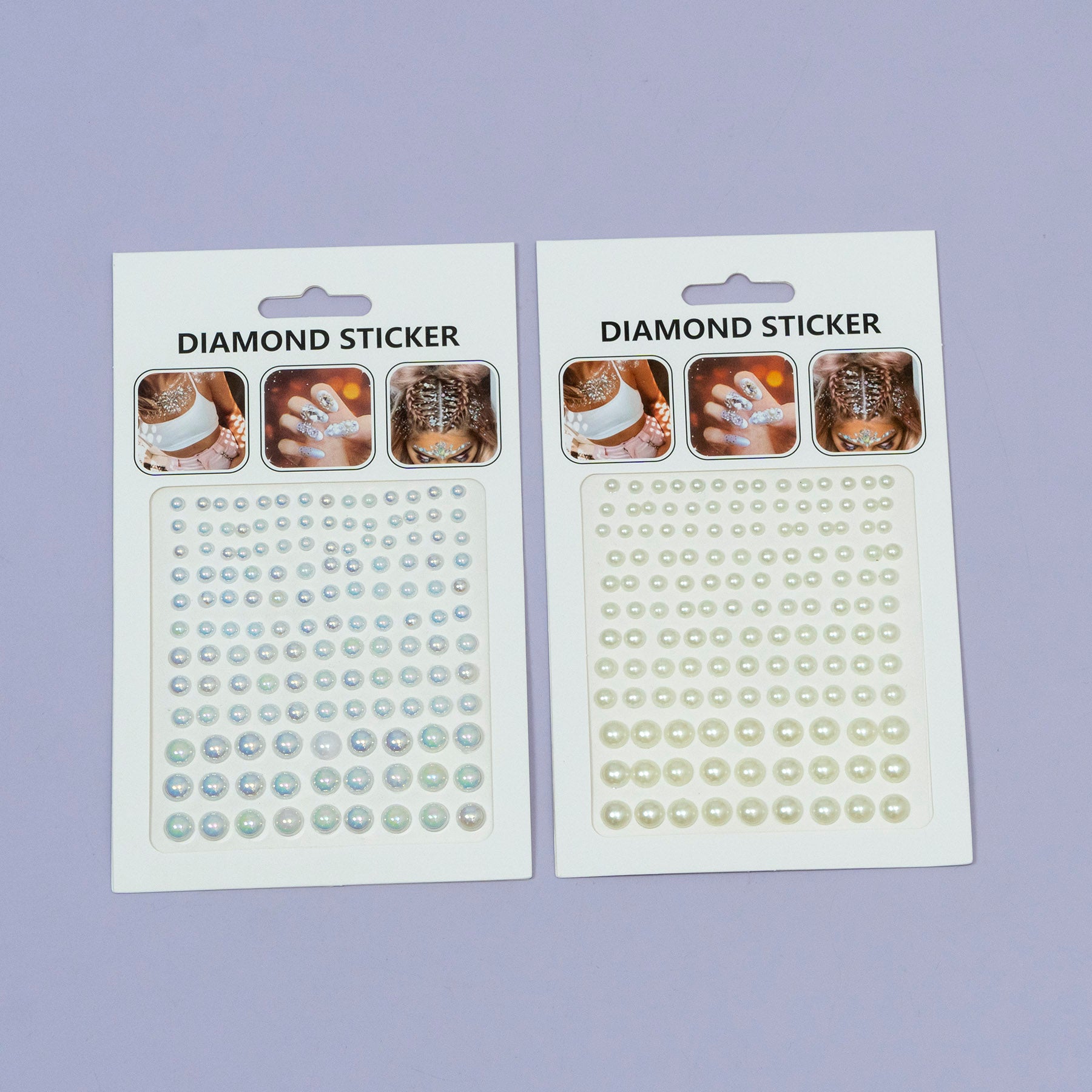 Pearl Diamond Sticker Sheet – Self Adhesive Rhinestones - UBK3636