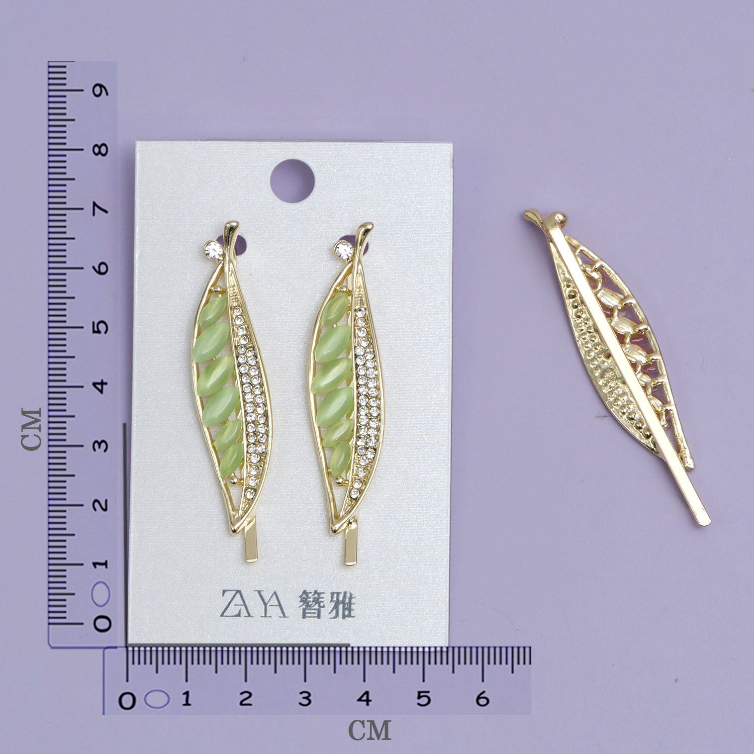 Zaya Stone Hair Pins  - UBK2959