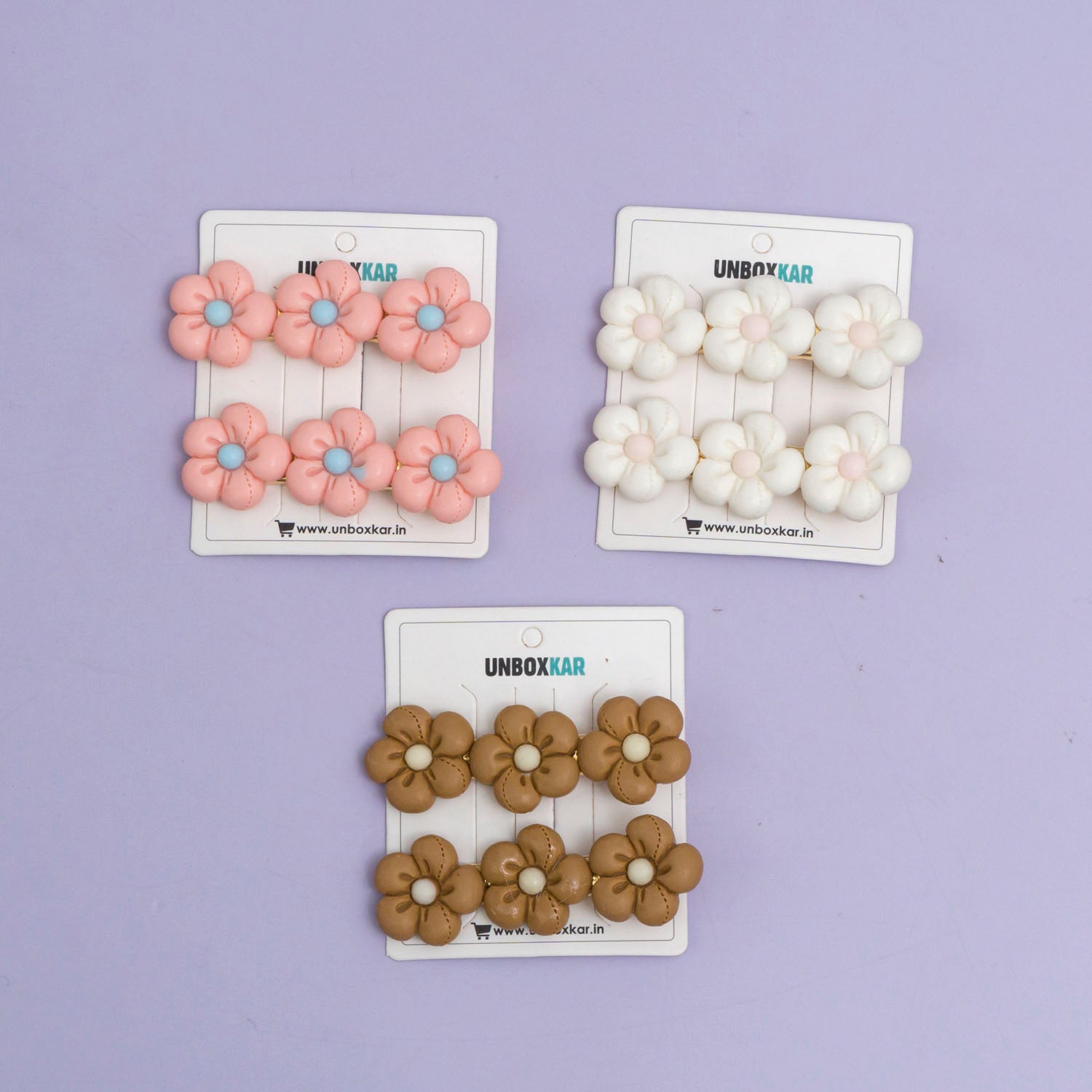 Charm hair pins (2pcs) - UBK2963