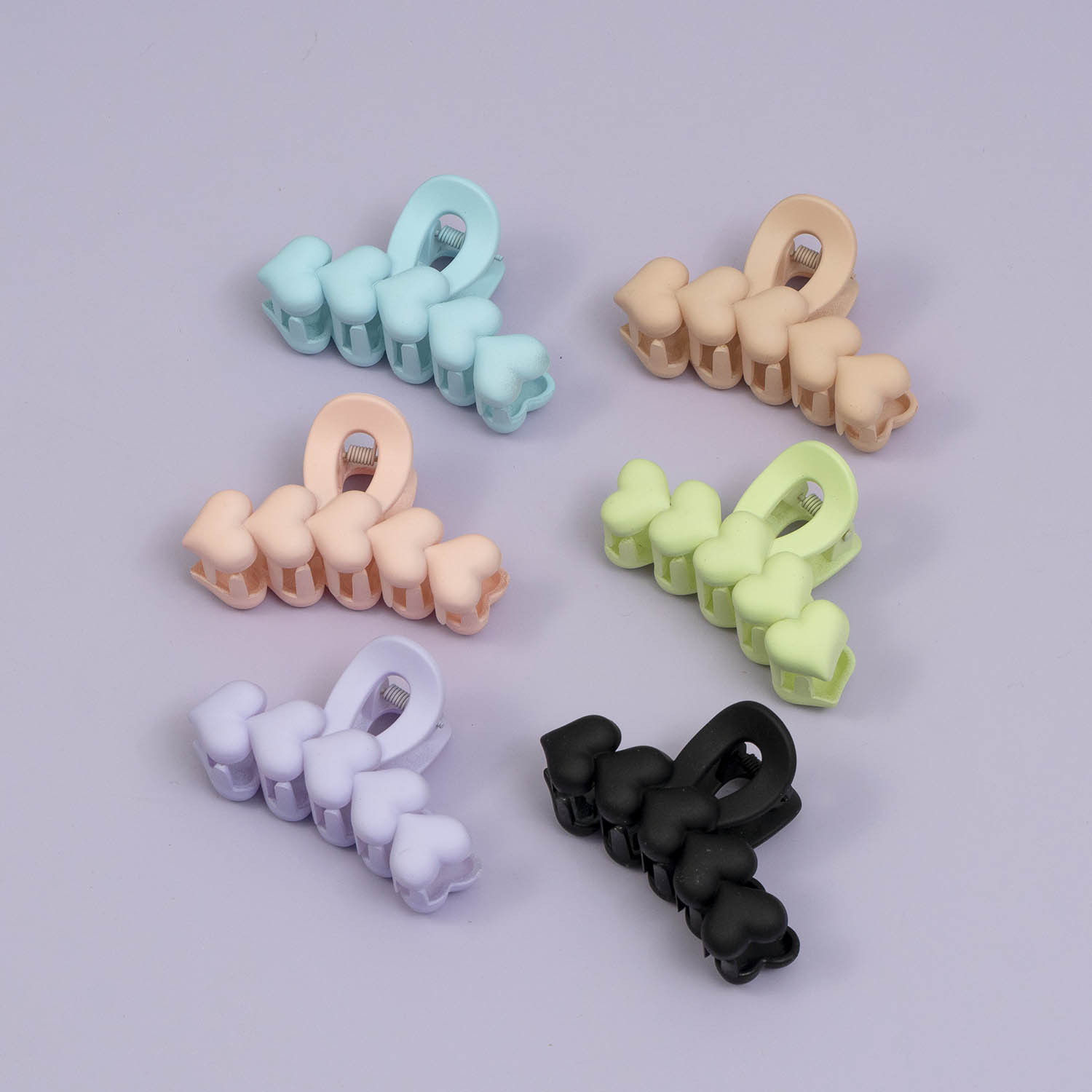 Matt hair claw (Pack of 3) - UBK2729