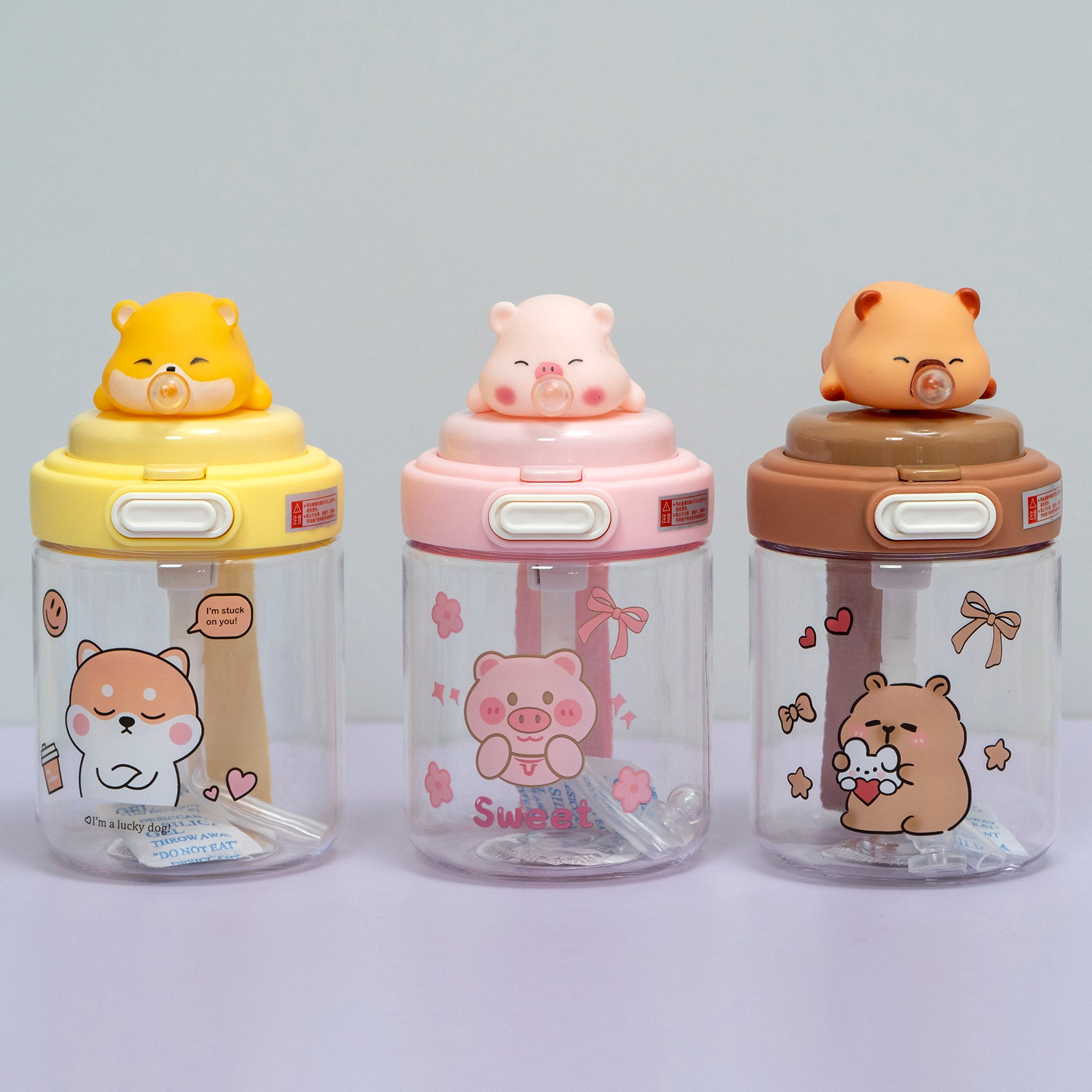 Cute Animal Straw Bottle – UBK3655
