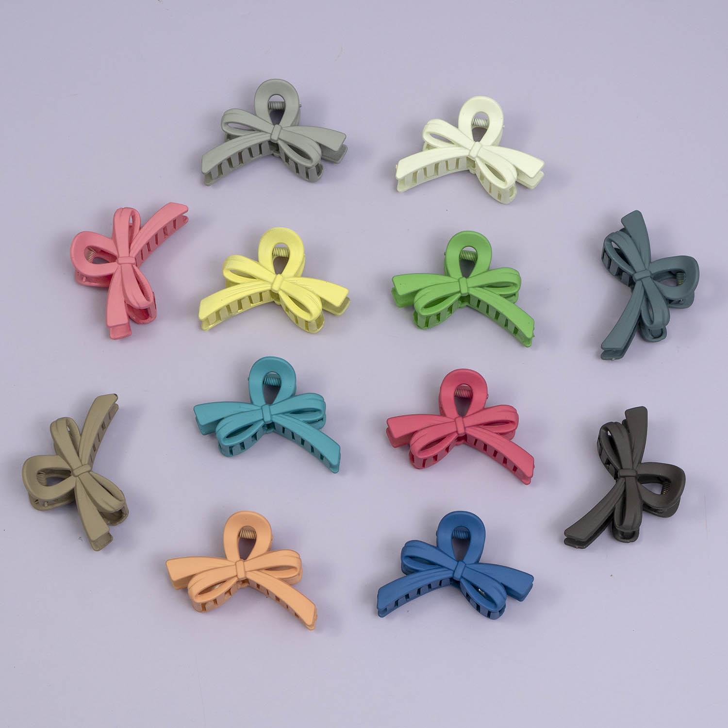 Matt hair claw (Pack of 3) - UBK2721