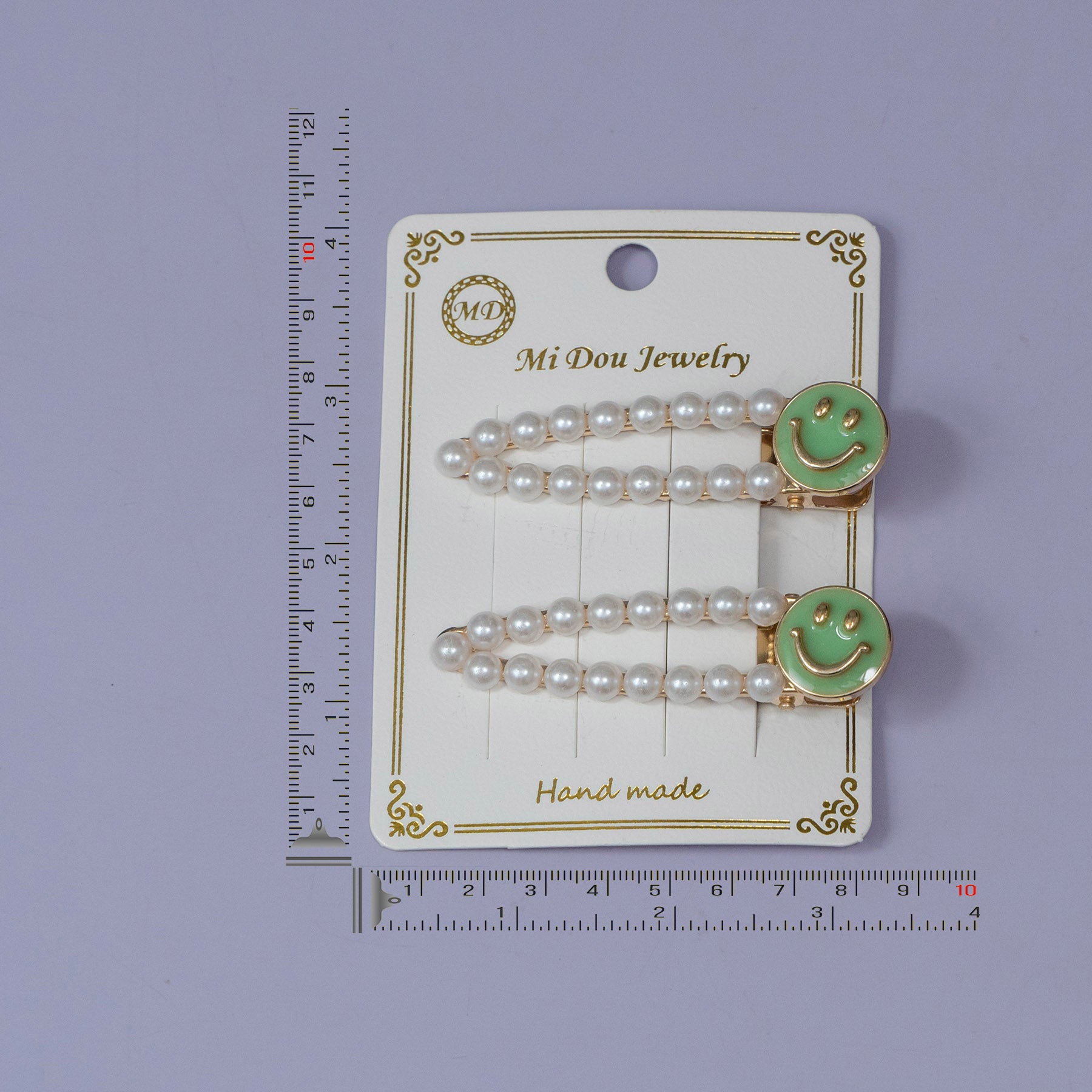 Pearl Smiley Hair Pin Set – UBK3333