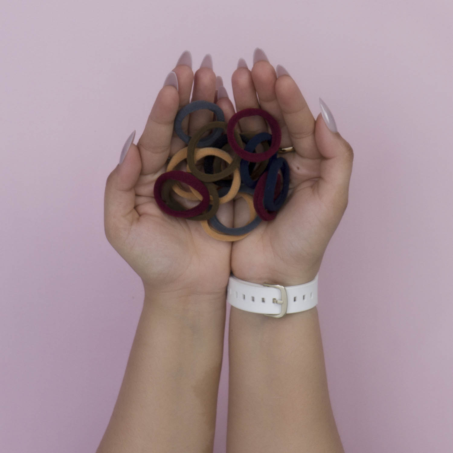 Soft hair ties (100 Pcs) - UBK2988