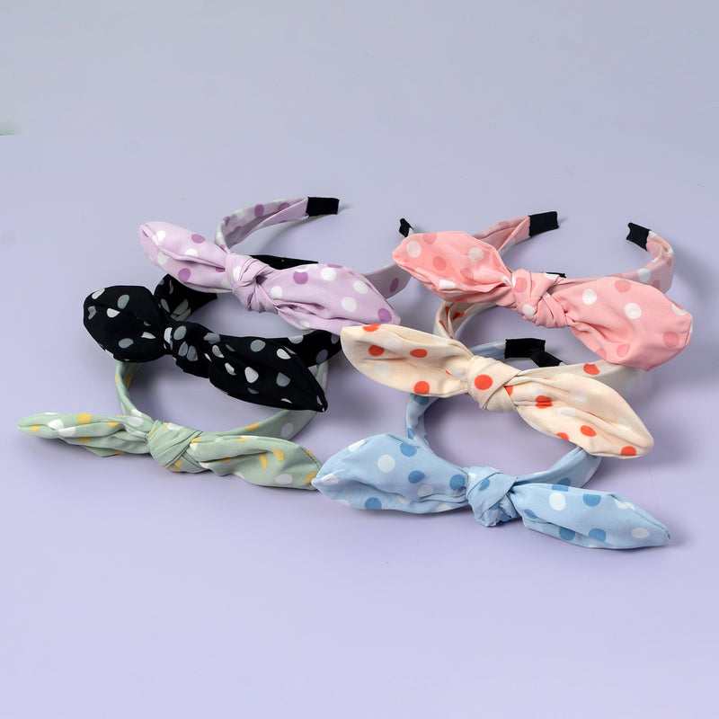 Printed Knotted Hair Bands - UBK2506