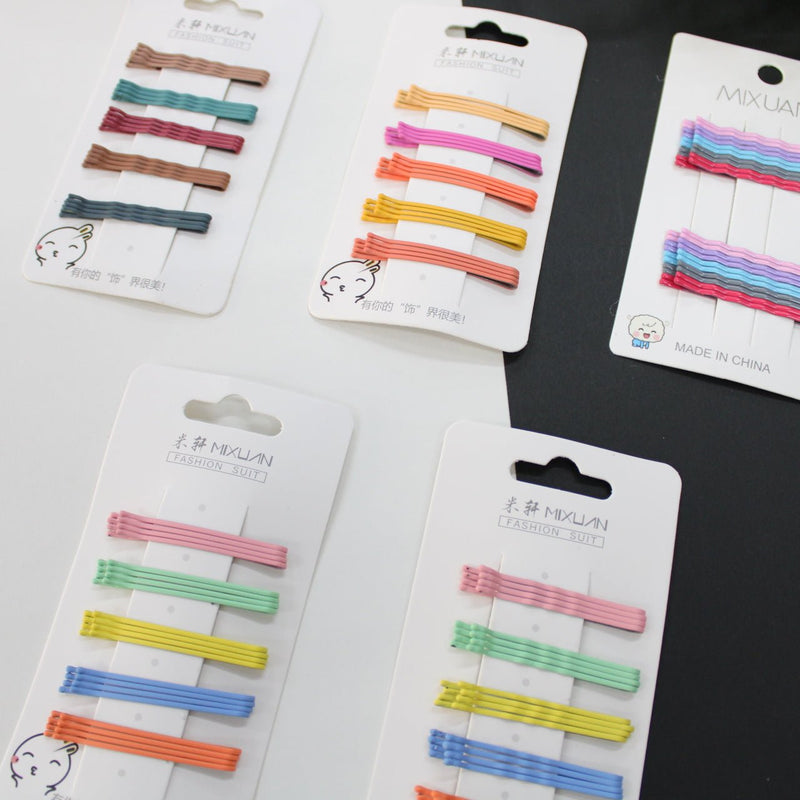 20 pcs - Colourful Bobby Pins - UBK1417 - Unboxkar.in