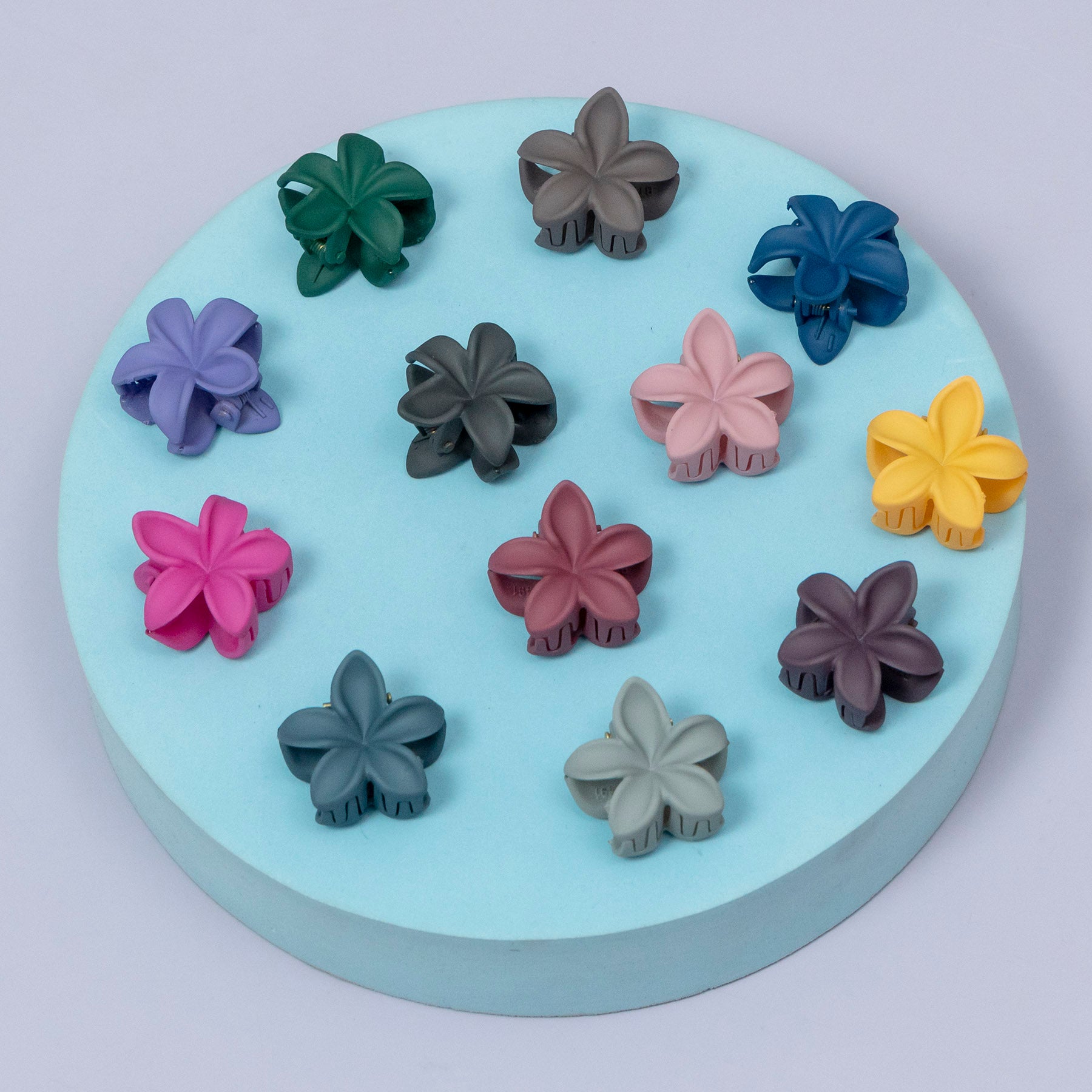 Matt Flower Hair Claw (6Pcs) – UBK3667