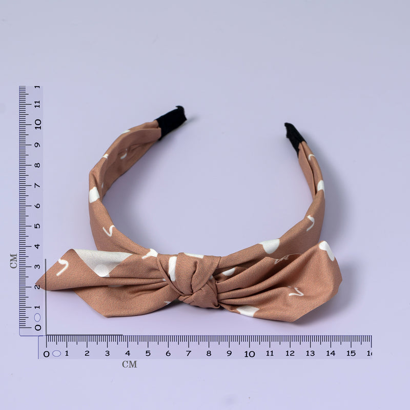 Printed Knotted Hair Bands - UBK2507