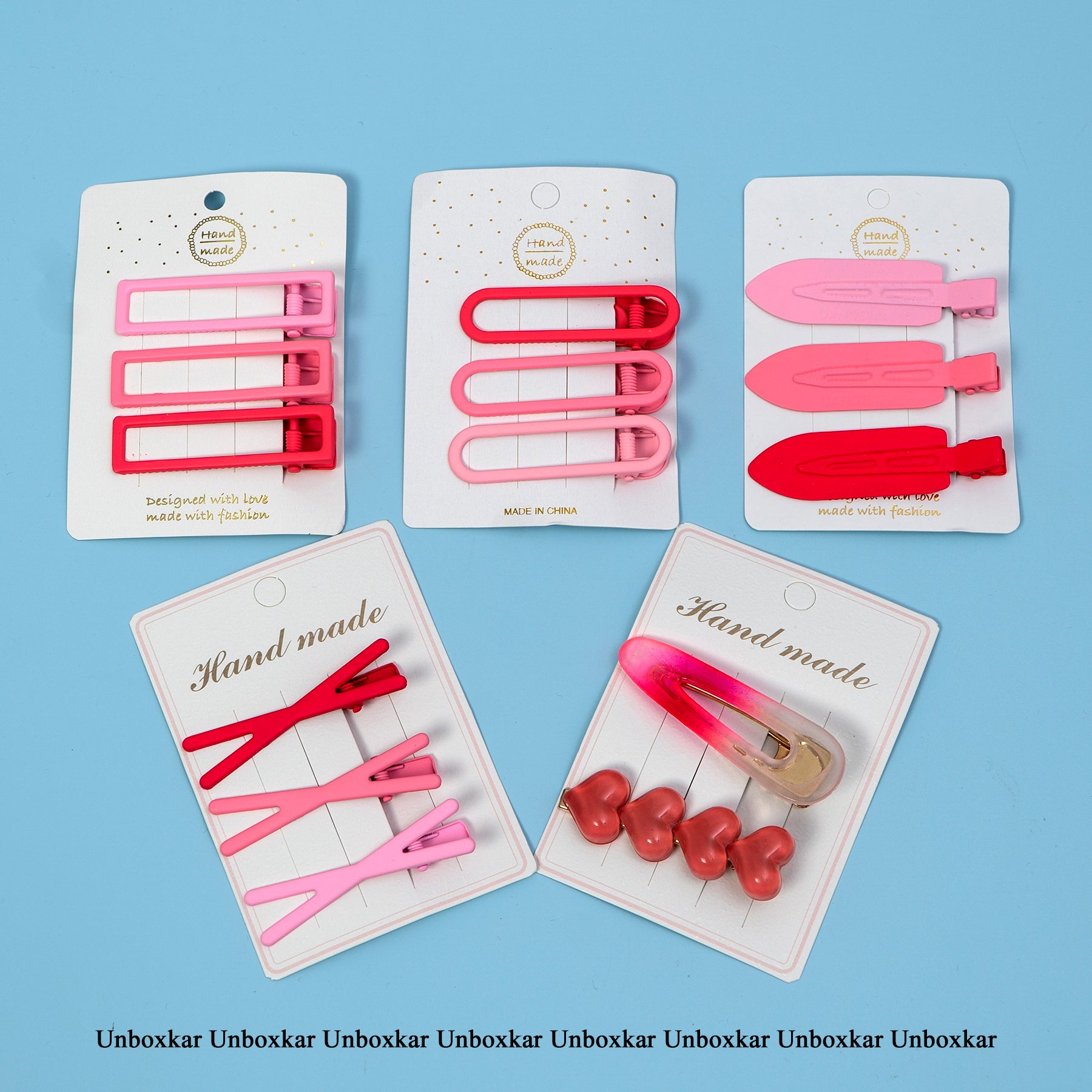 Matt hair pins (Pack of 3) - UBK2144