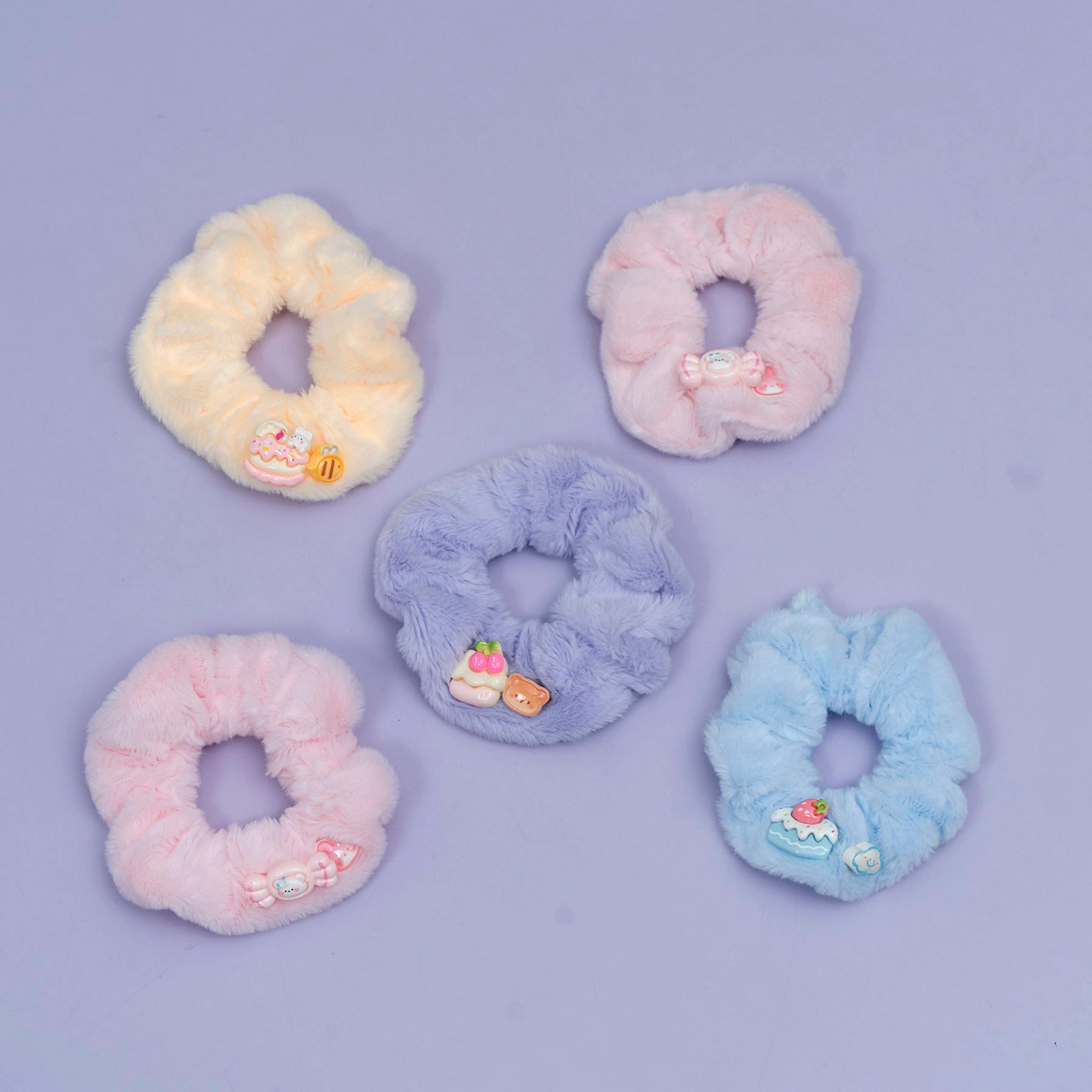Fur Cartoon Scrunchie – UBK3847