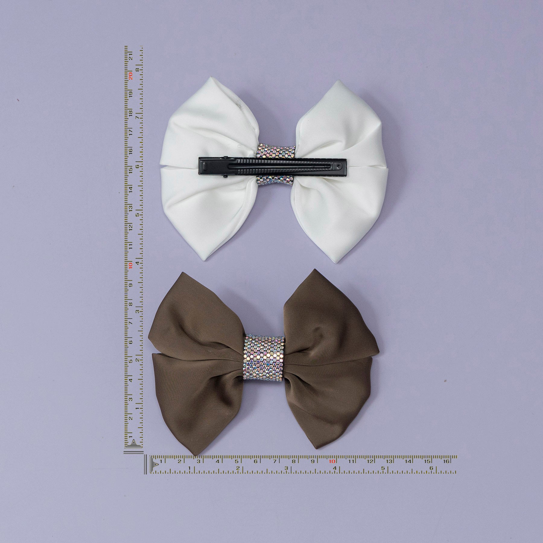 Satin Bow Crystal Clip – UBK3339