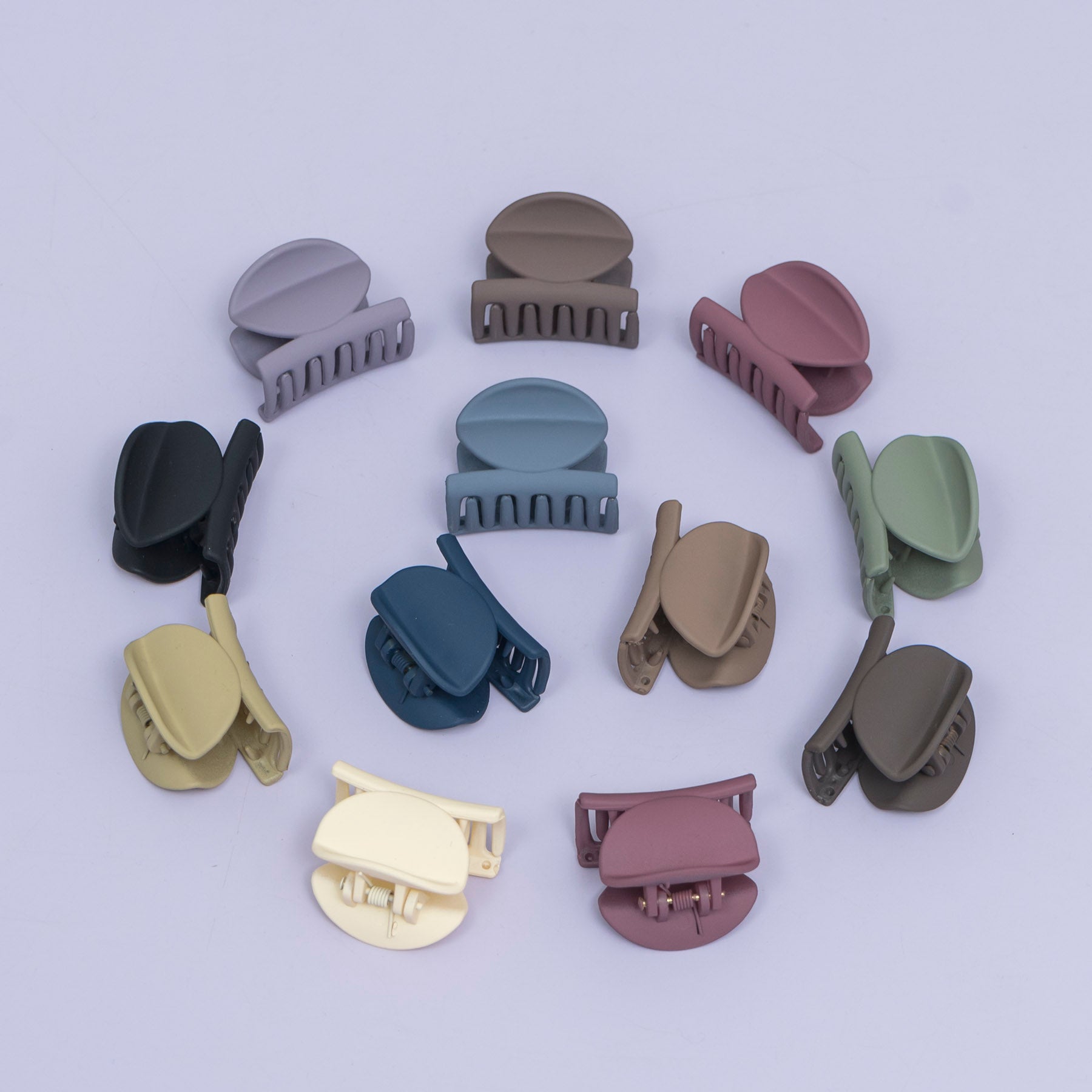 Hui Hui Matte Mini Hair Claw (Pack of 4) – UBK3696