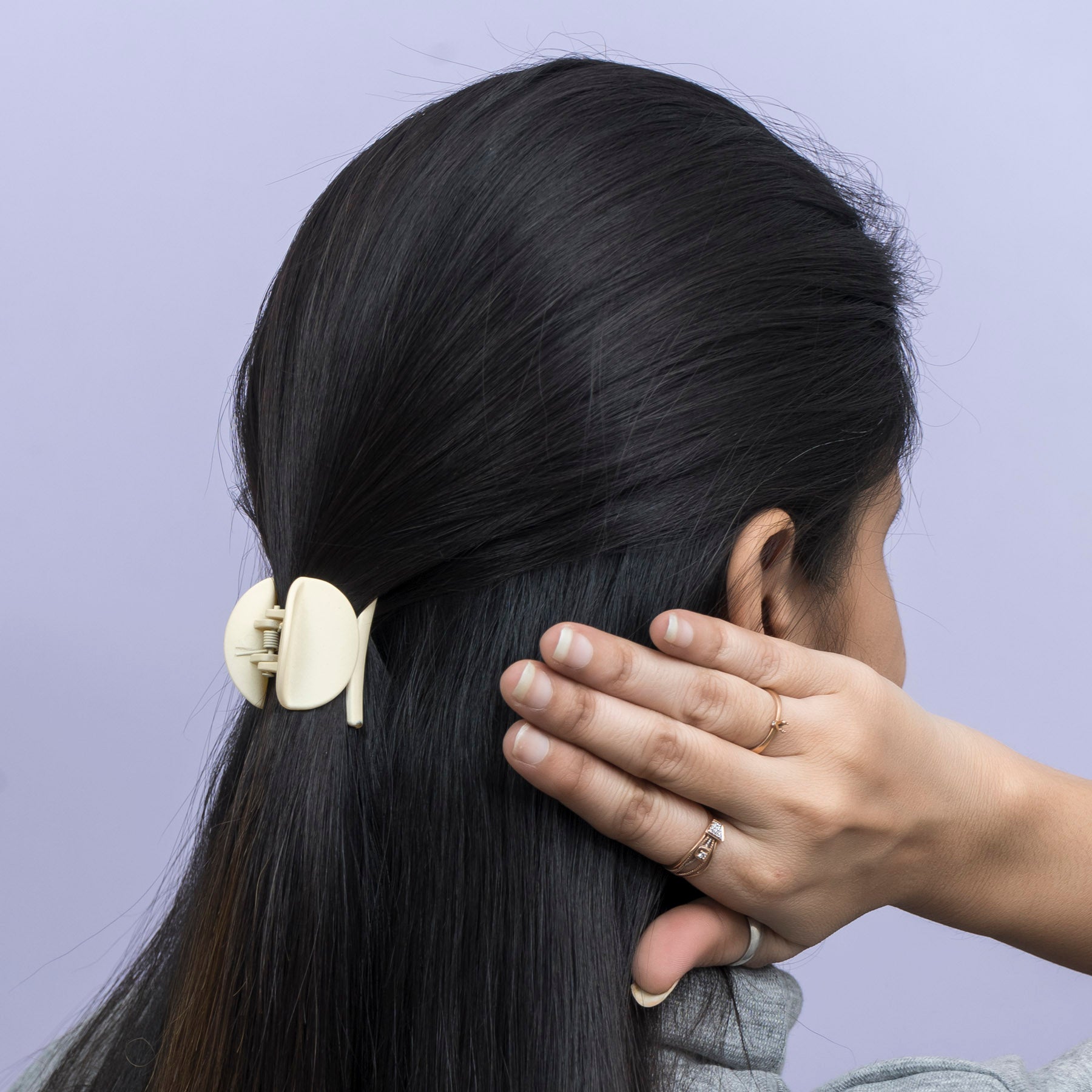 Hui Hui Matte Mini Hair Claw (Pack of 4) – UBK3696