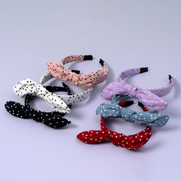 Printed Knotted Hair Bands - UBK2511