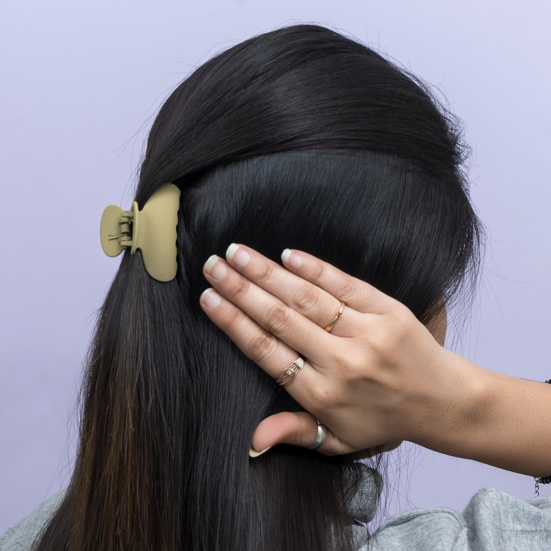 Hui Hui Matte Mini Hair Claw (Pack of 4) – UBK3697