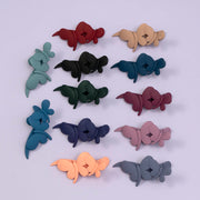 Matt flower slide Claw clip - UBK2732
