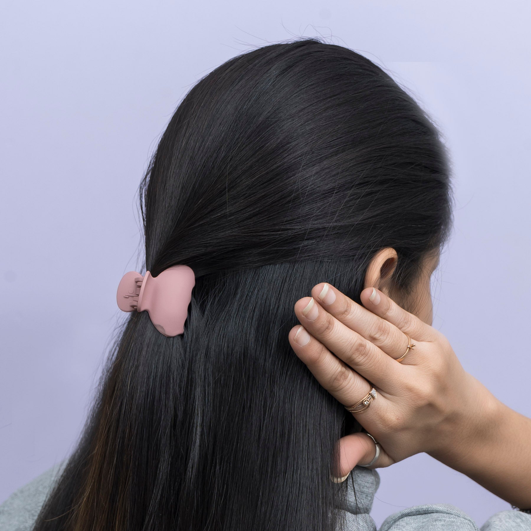 Hui Hui Matte Mini Hair Claw (Pack of 4) – UBK3698