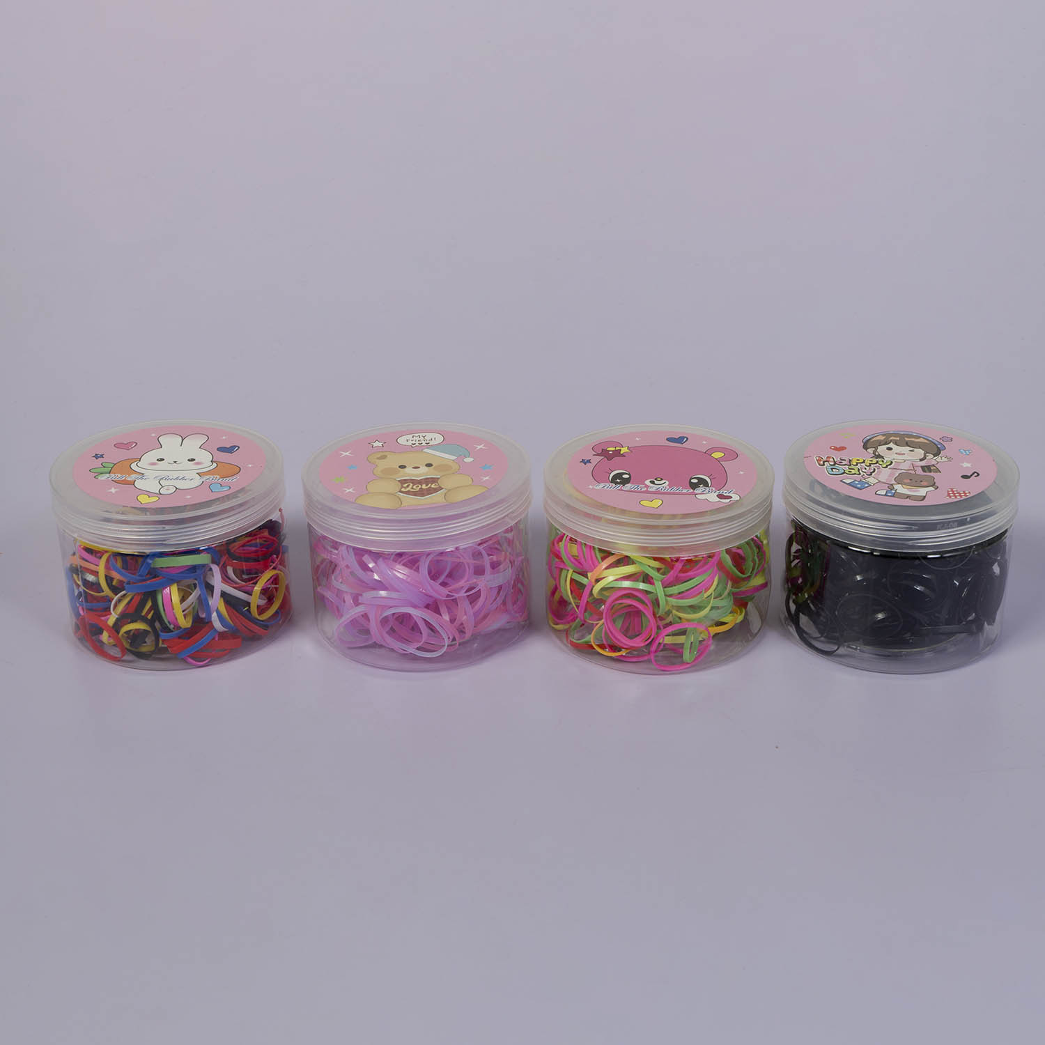 Kids Disco hair ties with Bottle - UBK2997