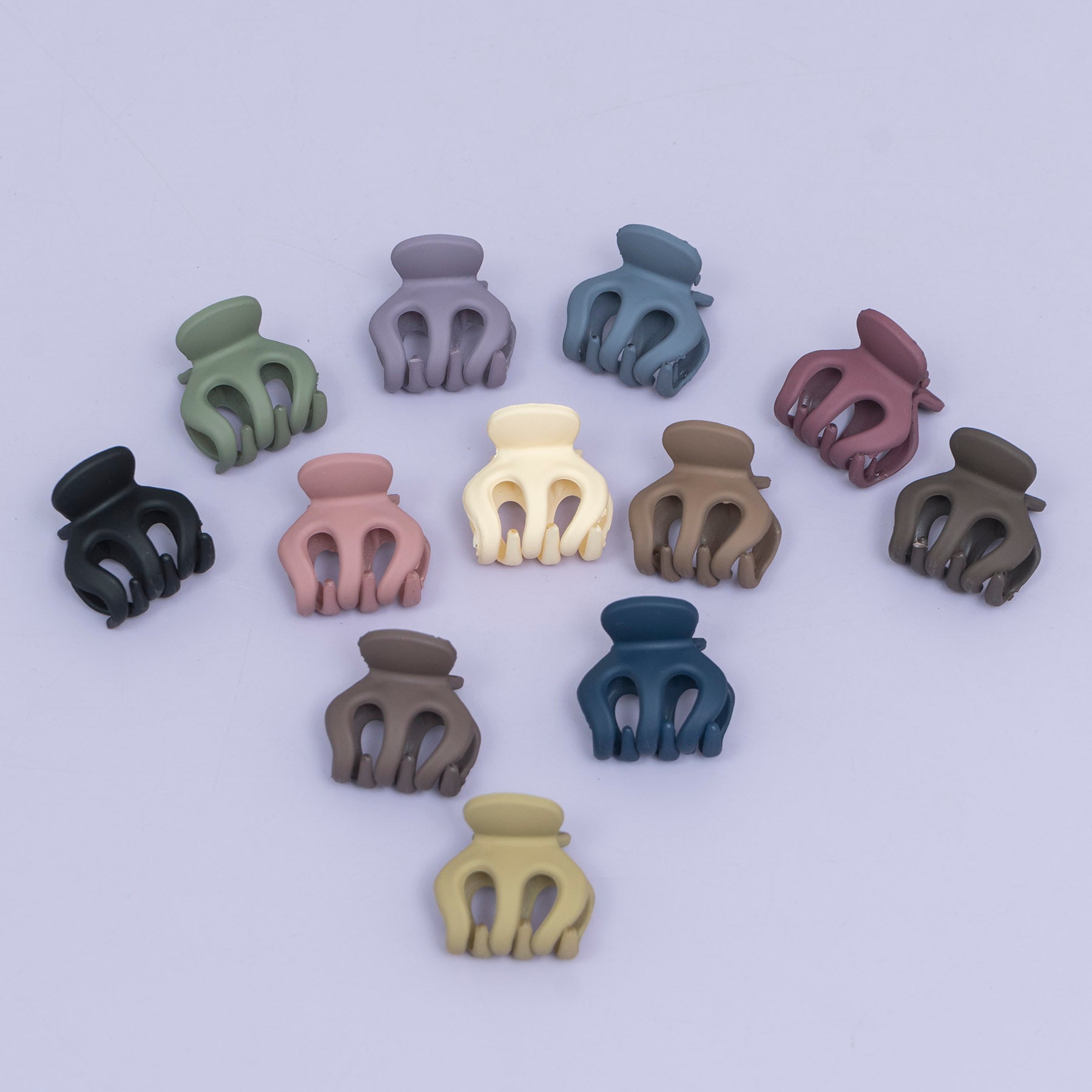 Hui Hui Matte Mini Hair Claw (Pack of 4) – UBK3699