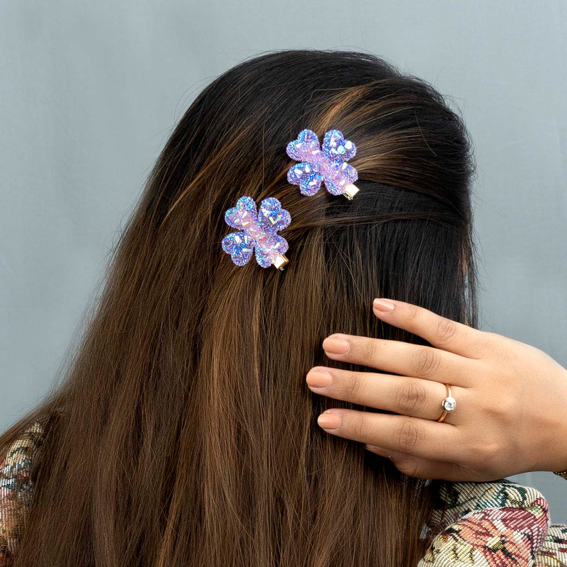 Glitter hair pins - UBK2637