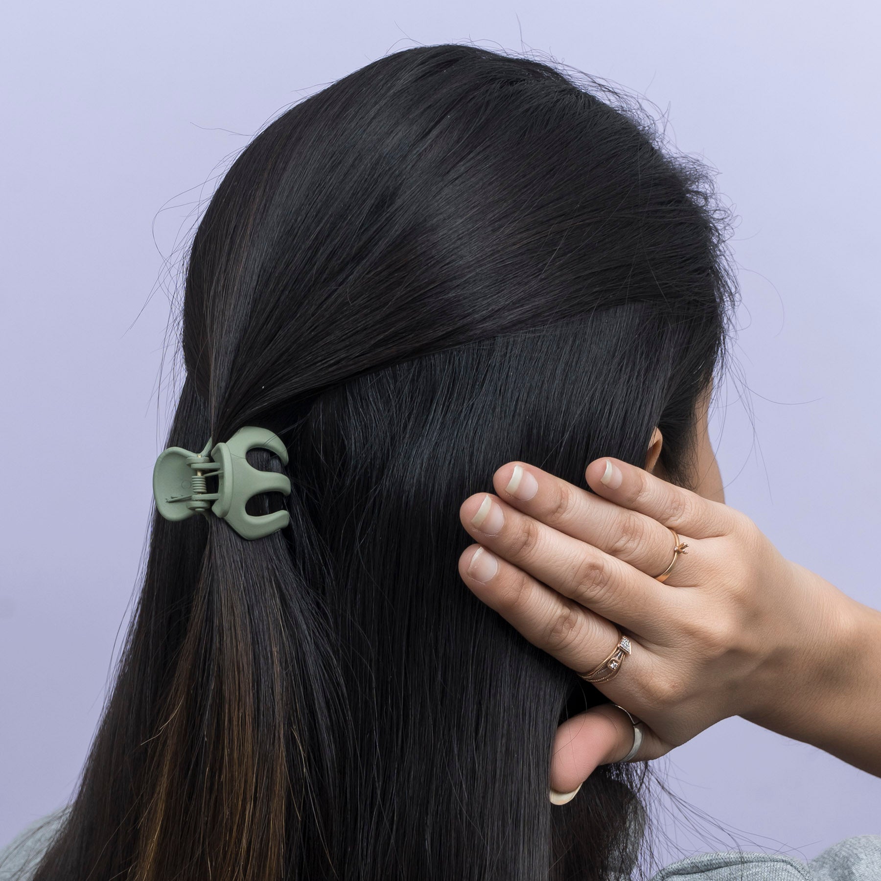 Hui Hui Matte Mini Hair Claw (Pack of 4) – UBK3699