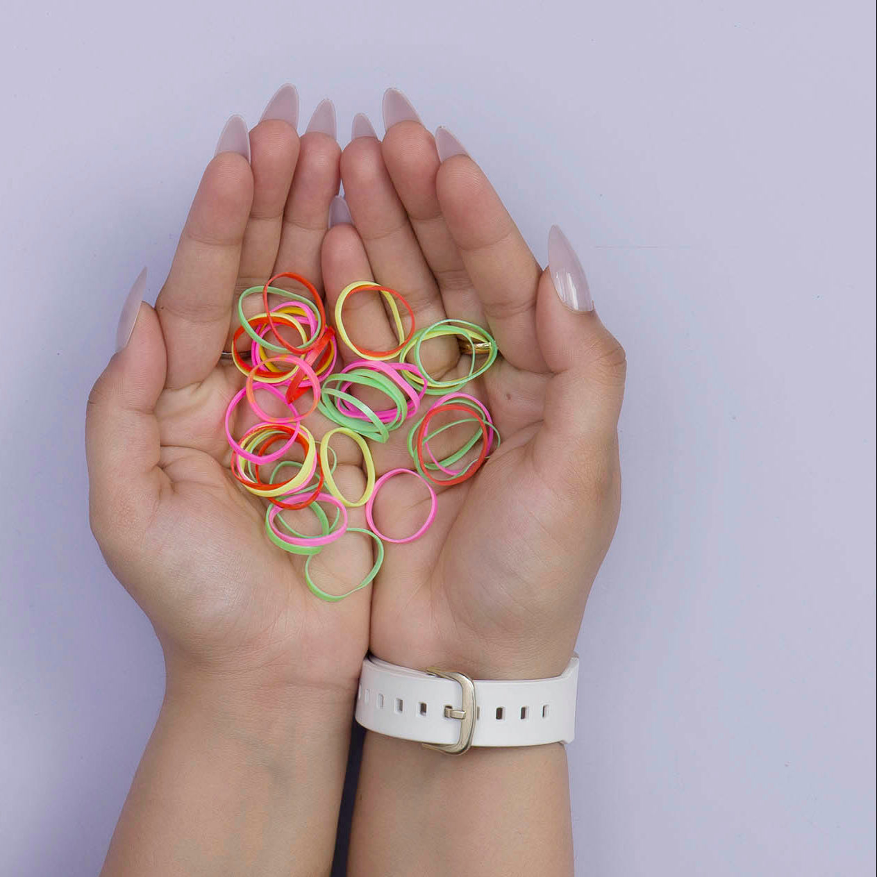 Kids Disco hair ties with Bottle - UBK2997