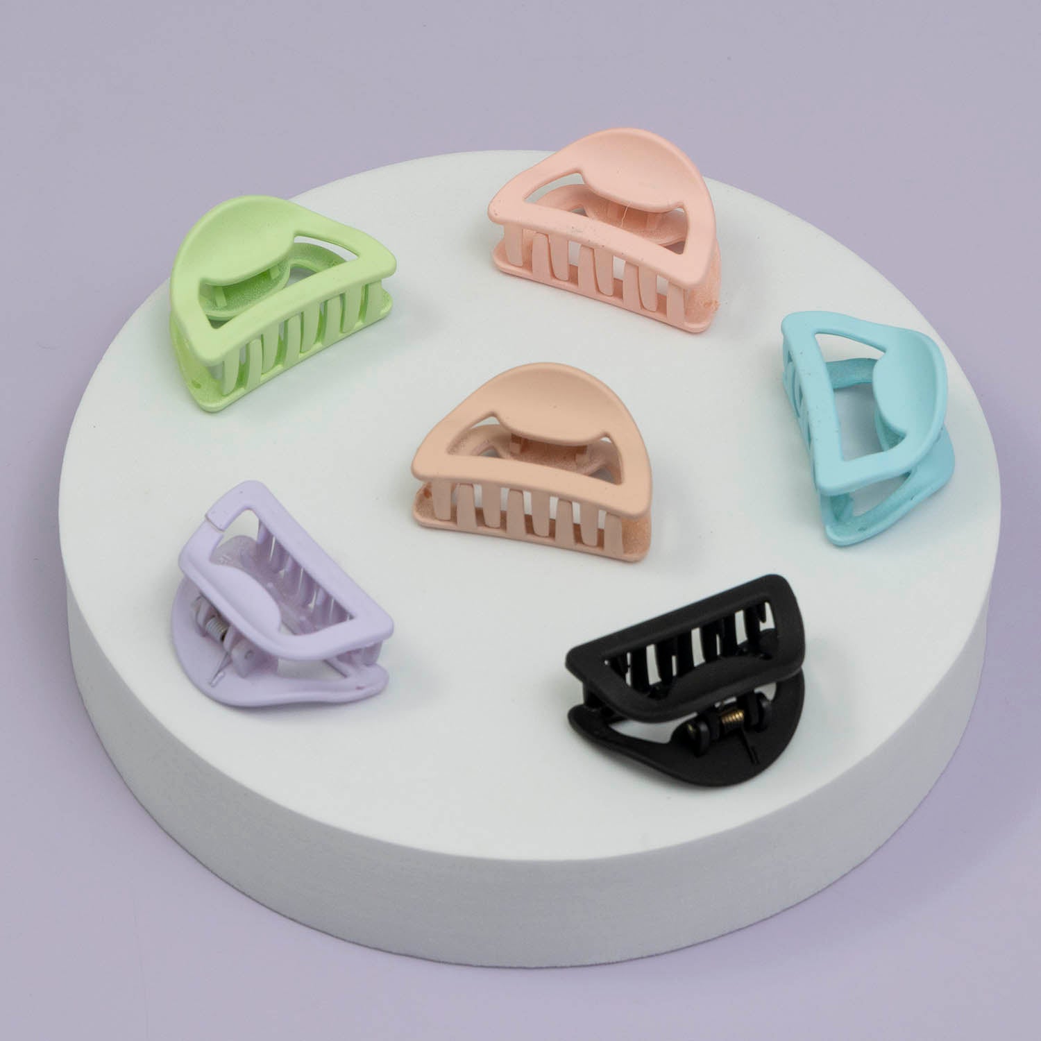 Matt hair claw (Pack of 3) - UBK2734