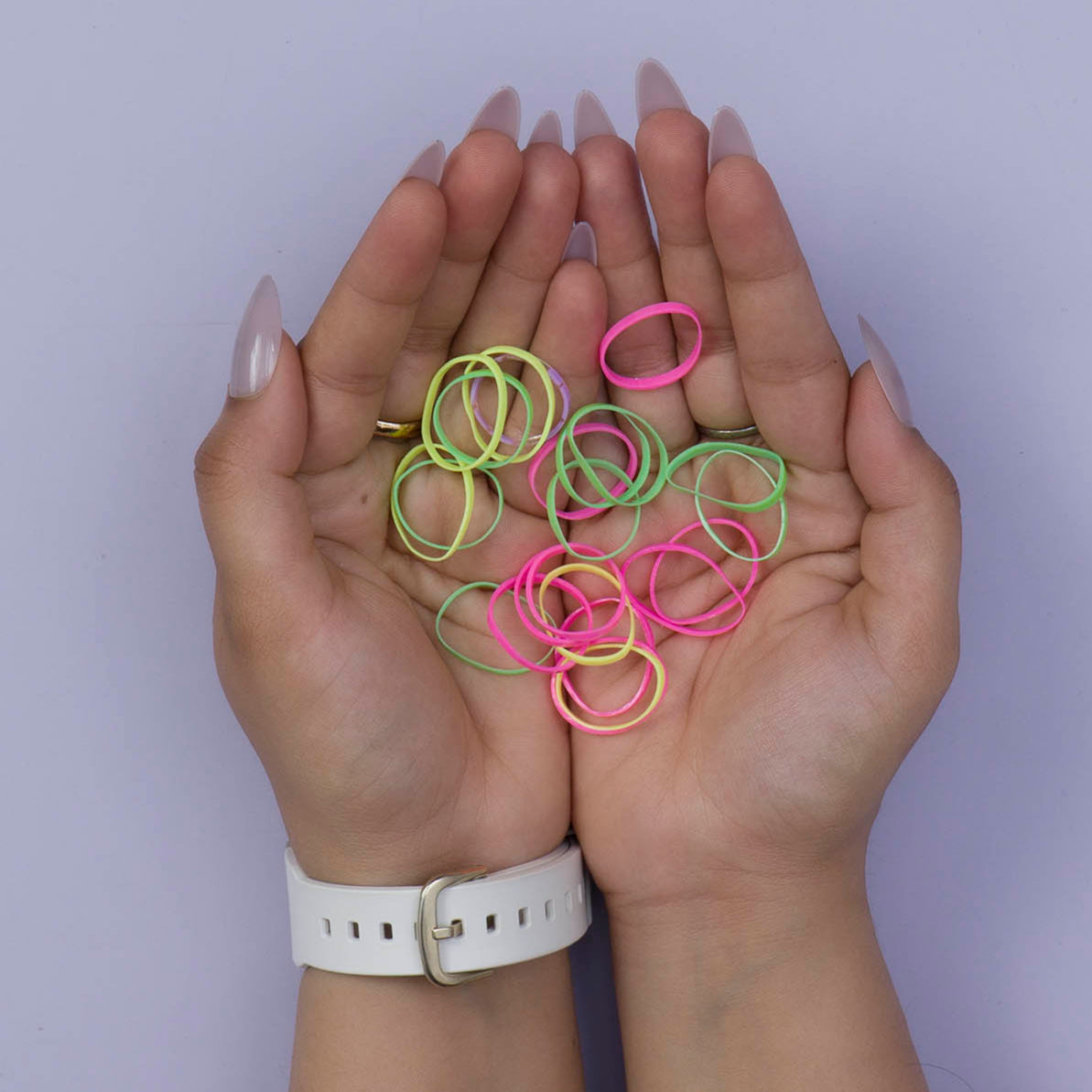 Kids Disco hair ties with Bottle - UBK2998