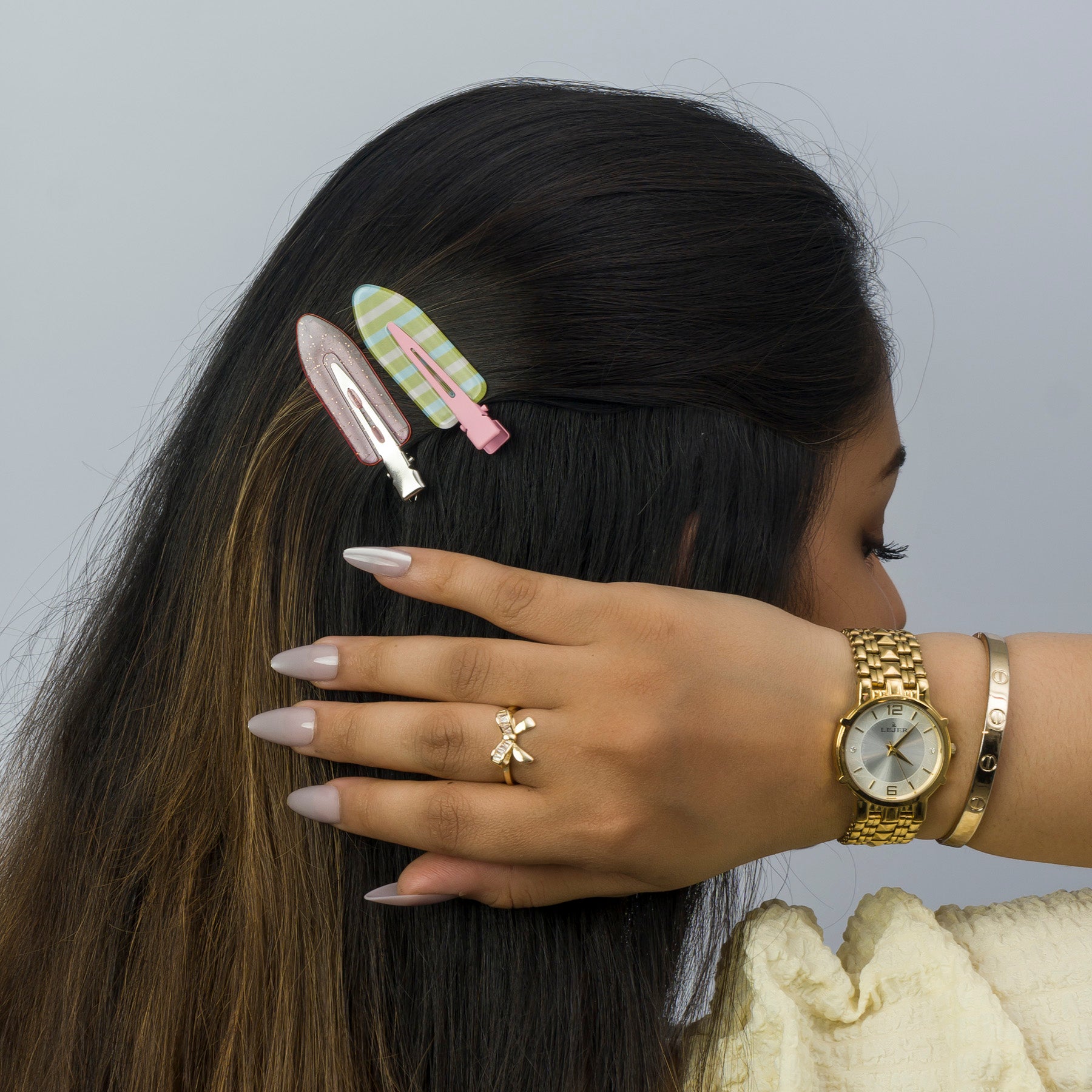 Printed Side hair pins - UBK3030