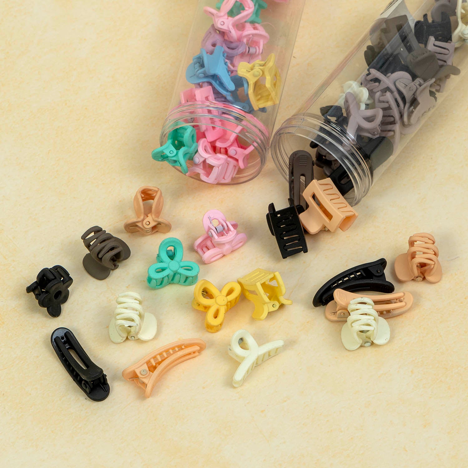 Mini hair claw bottle set (30pcs)  - UBK2662
