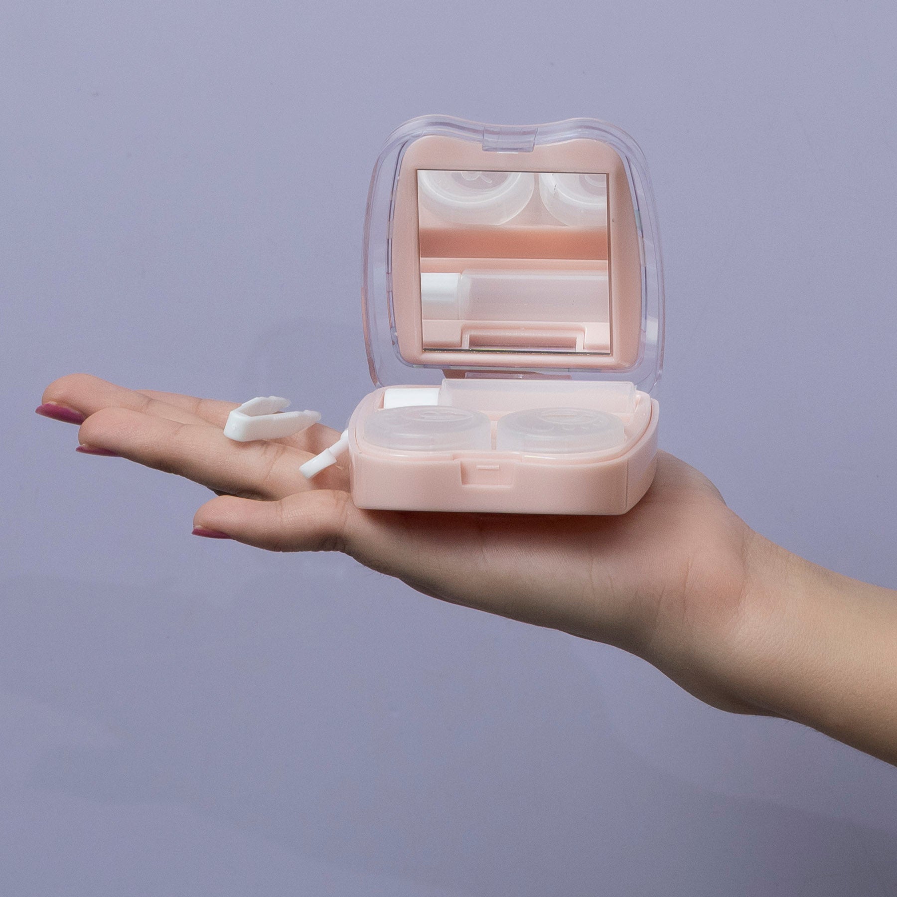 Square Cartoon Lens Storage Kit Box – UBK3347