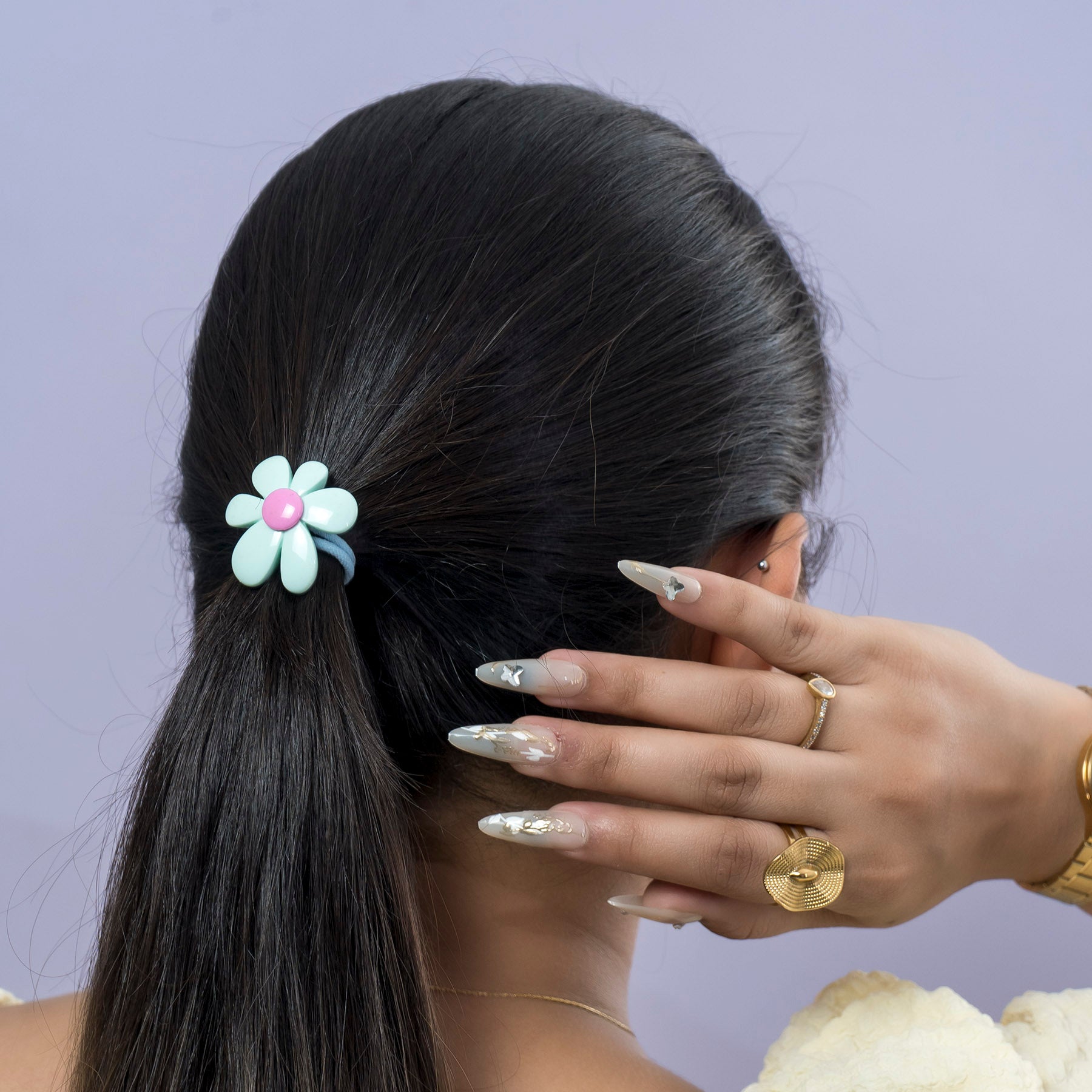 Daisy Hair Rubber Set – UBK3855