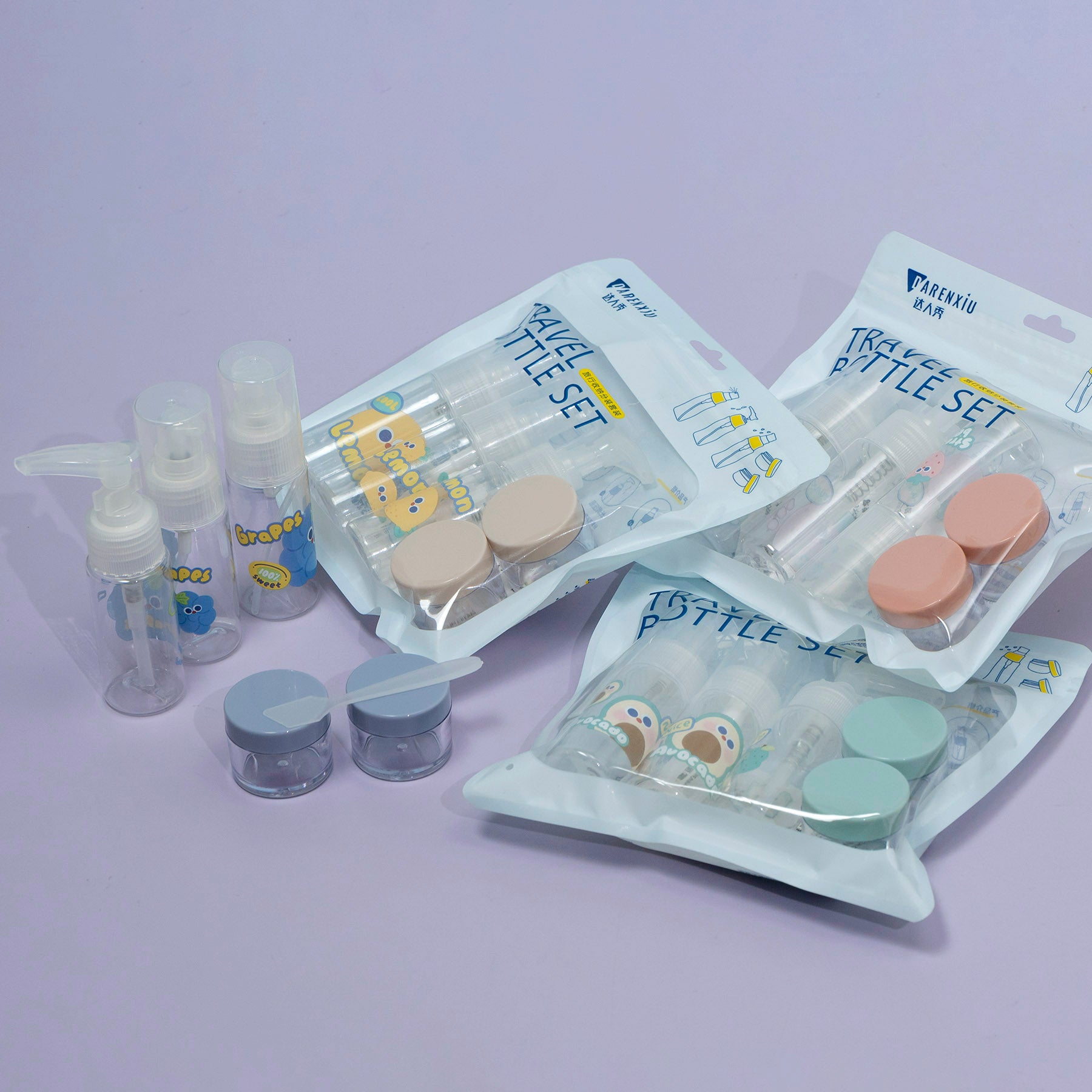 Cute Travel Bottle Set – UBK3348