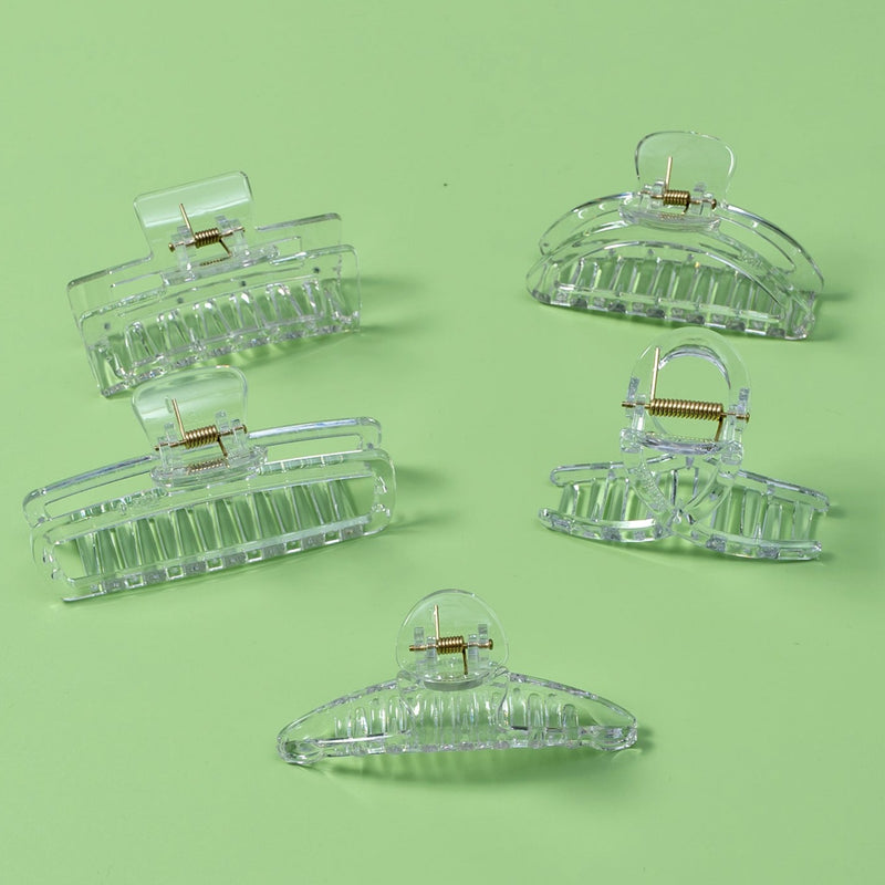 Transparent Daily wear hair claw - UBK2347