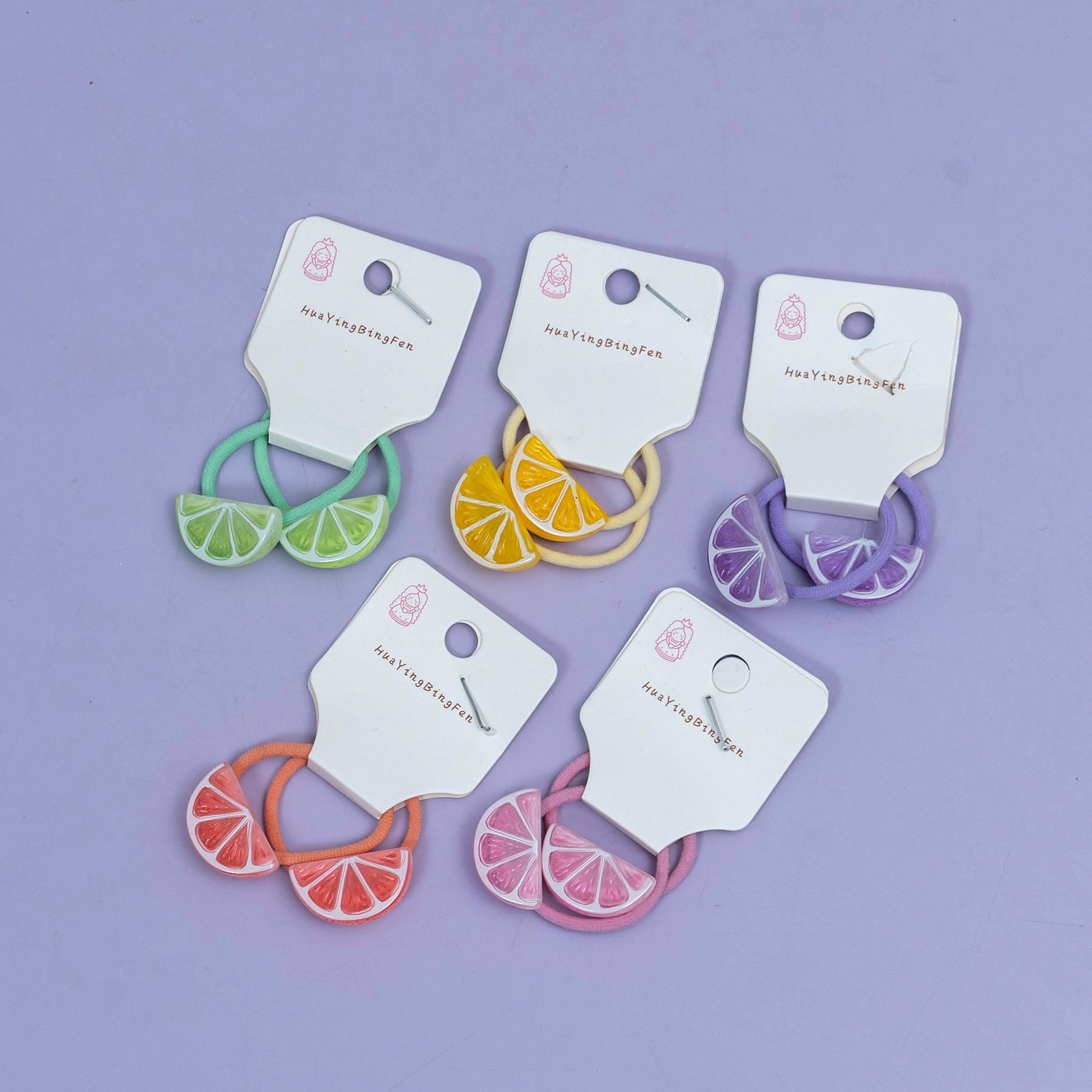 Citrus Slice Hair Rubber Set – UBK3858