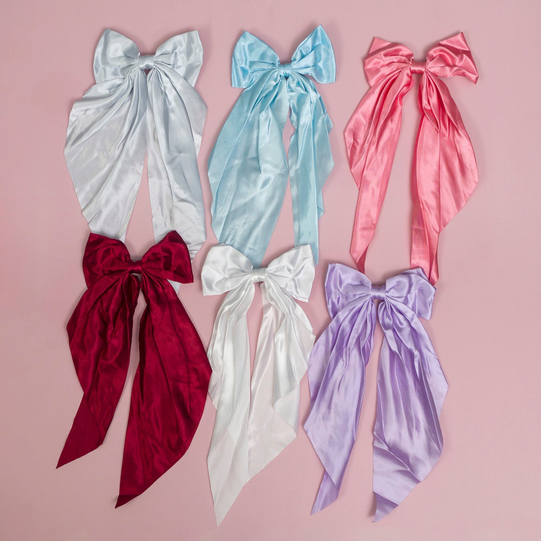 Wrinkled Hair bows - UBK3036