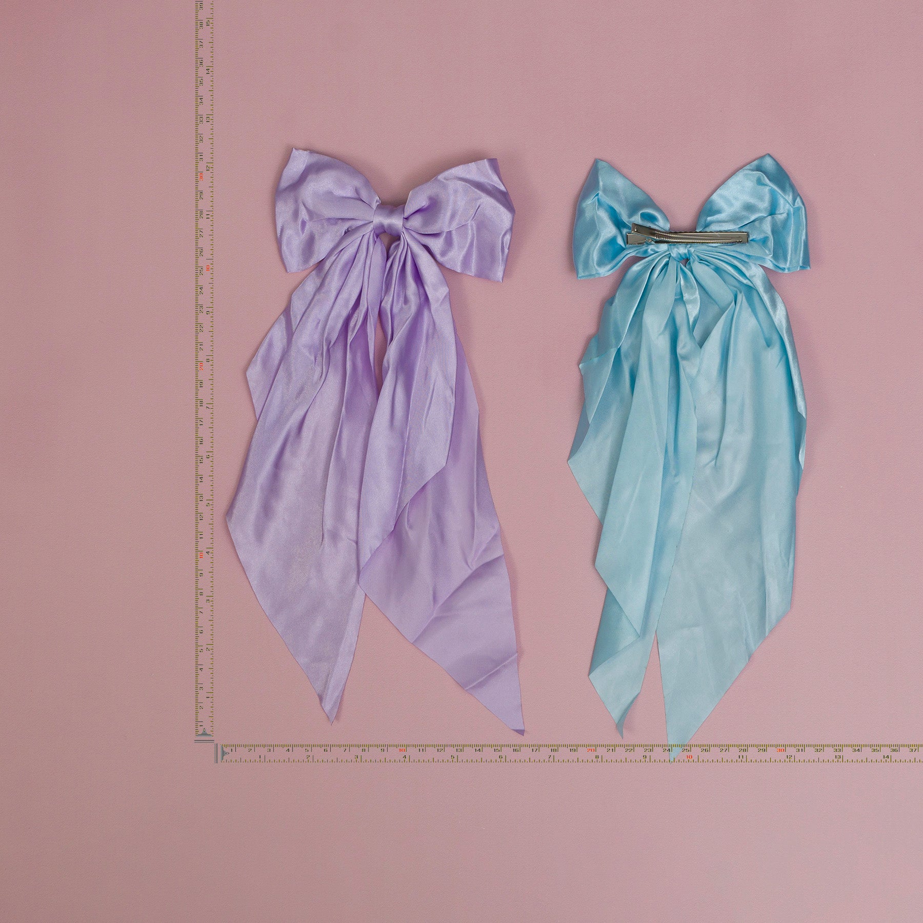 Wrinkled Hair bows - UBK3036