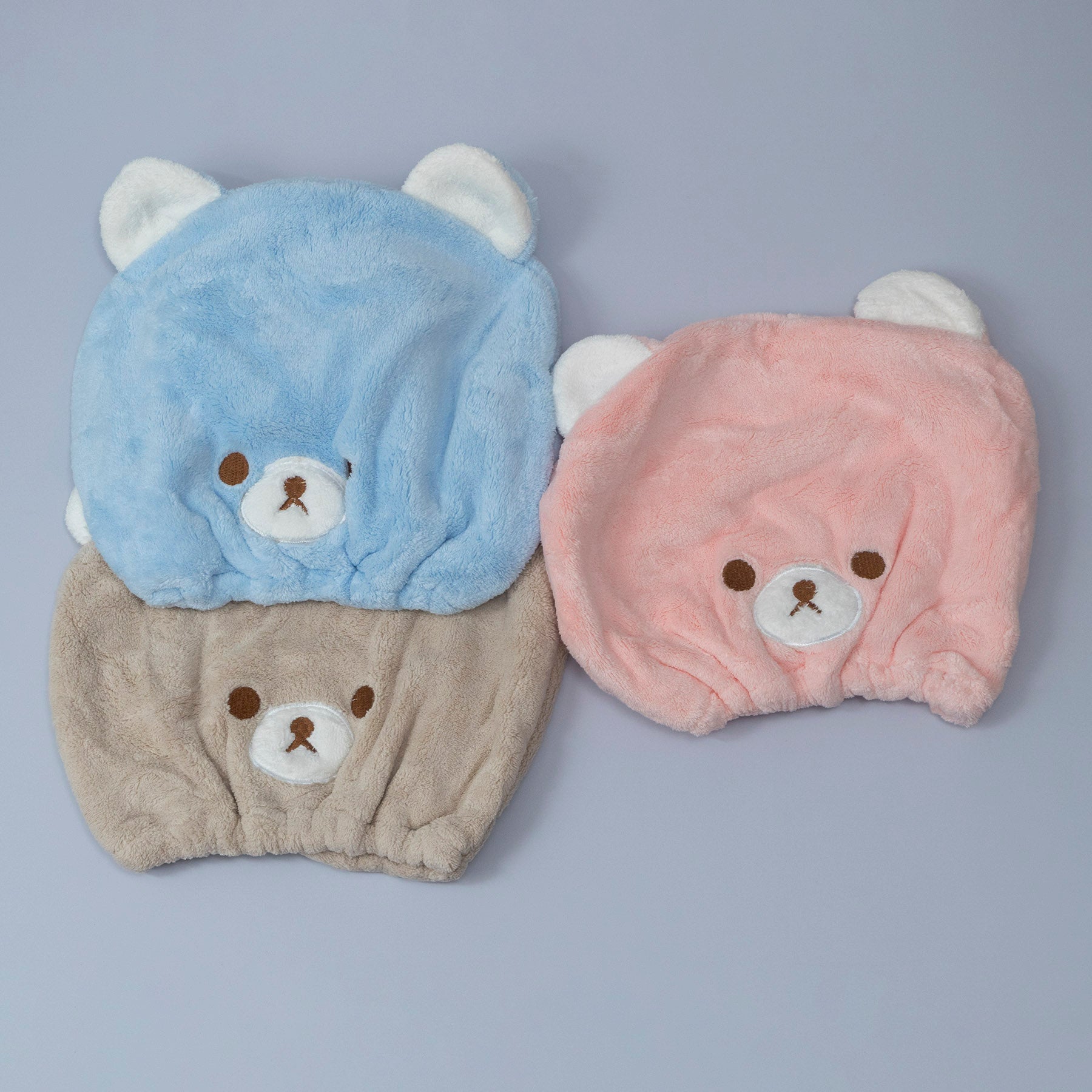 Bear Plush Hair Drying Cap – UBK3352