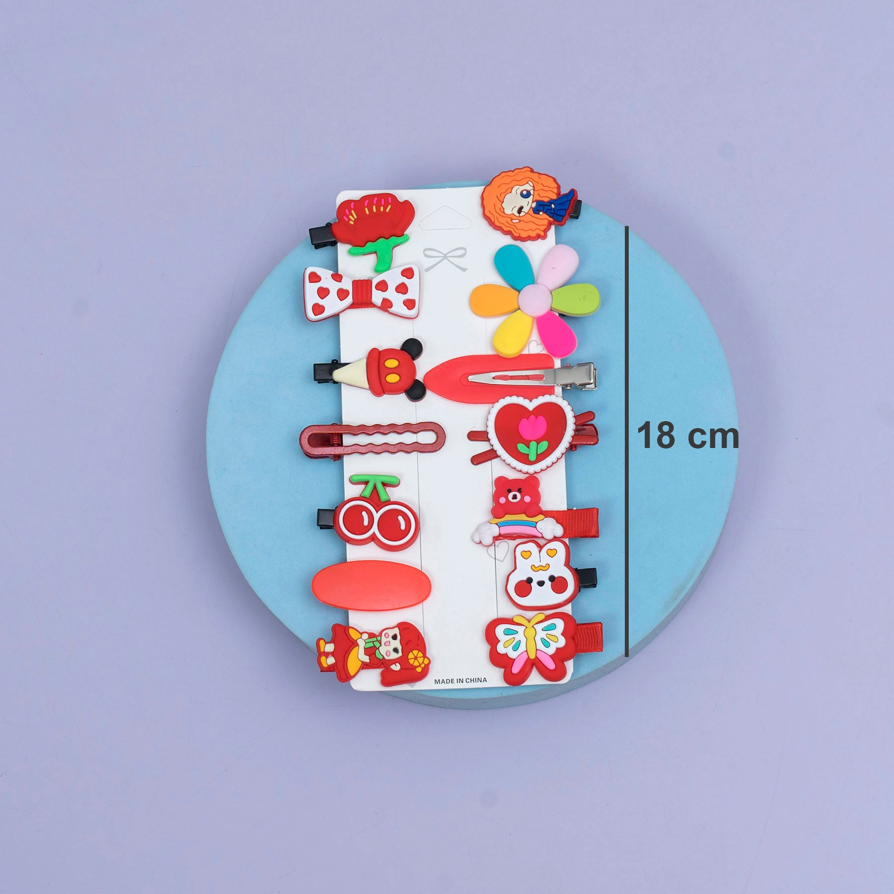 Kids Cartoon Hair Clip Set (14Pcs) – UBK3860